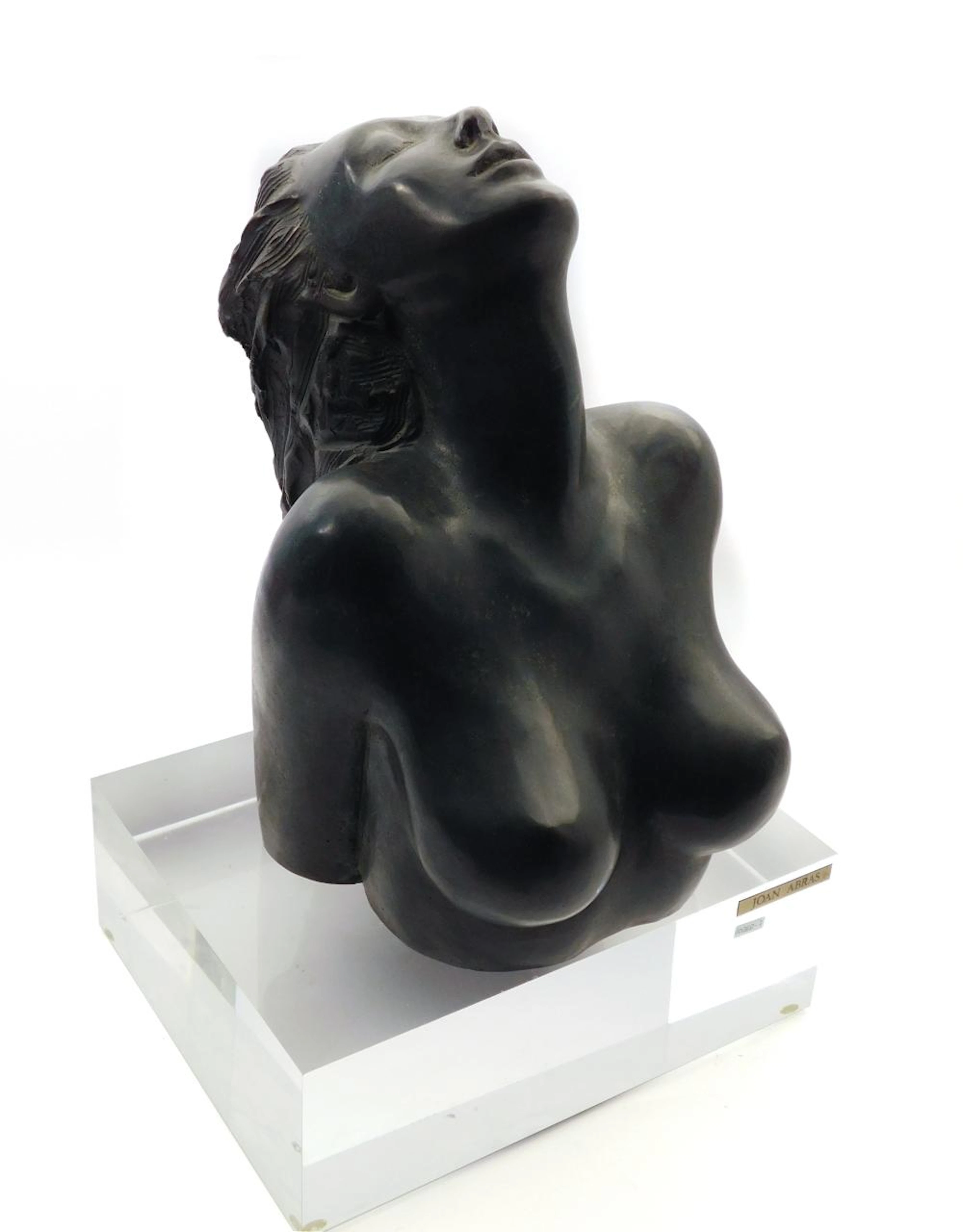 Joan ABRAS (1949) "Torso de mujer desnuda" escultura en...