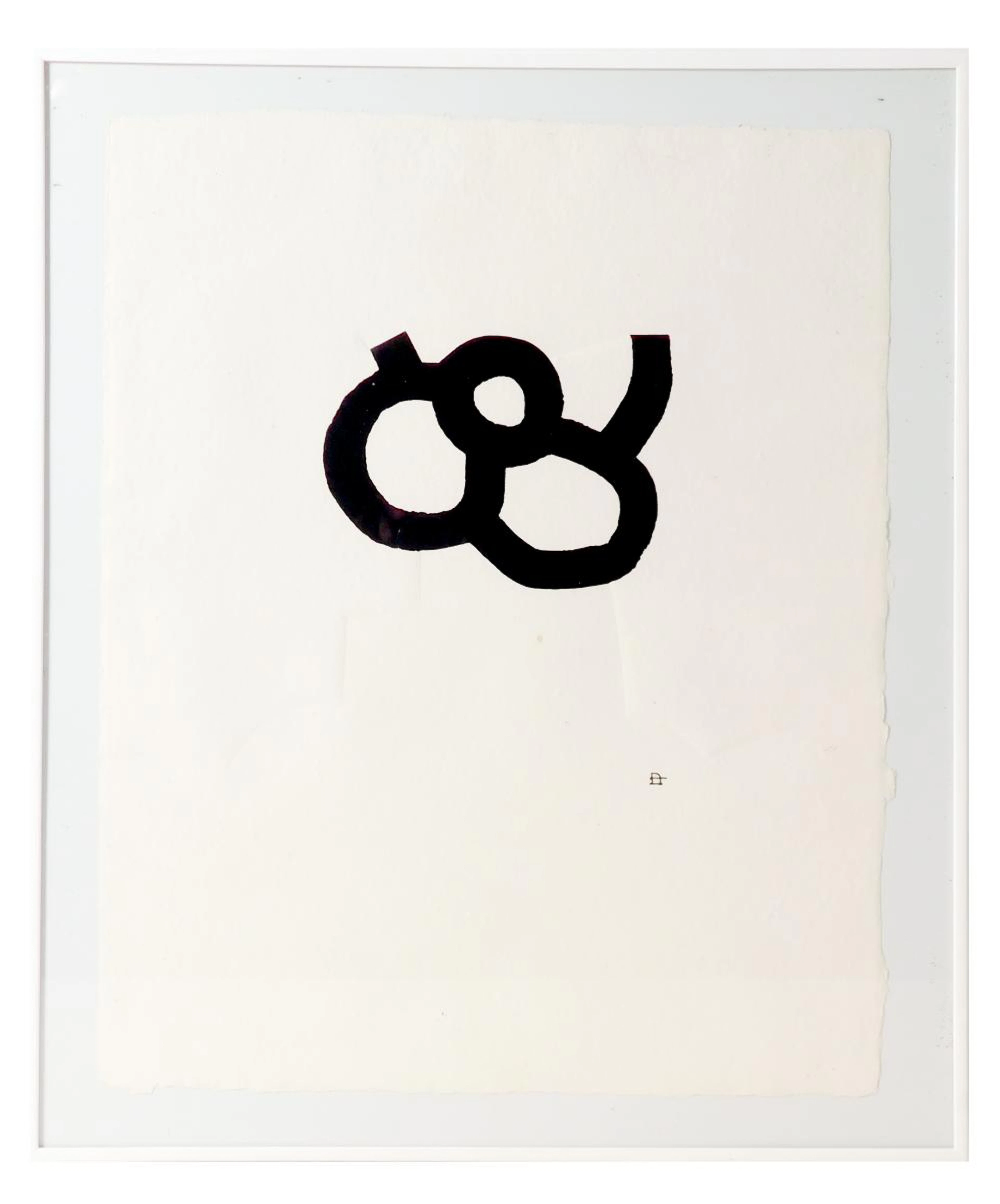 Eduardo CHILLIDA (1924-2002) "Sin título" grabado sobre papel con certificado