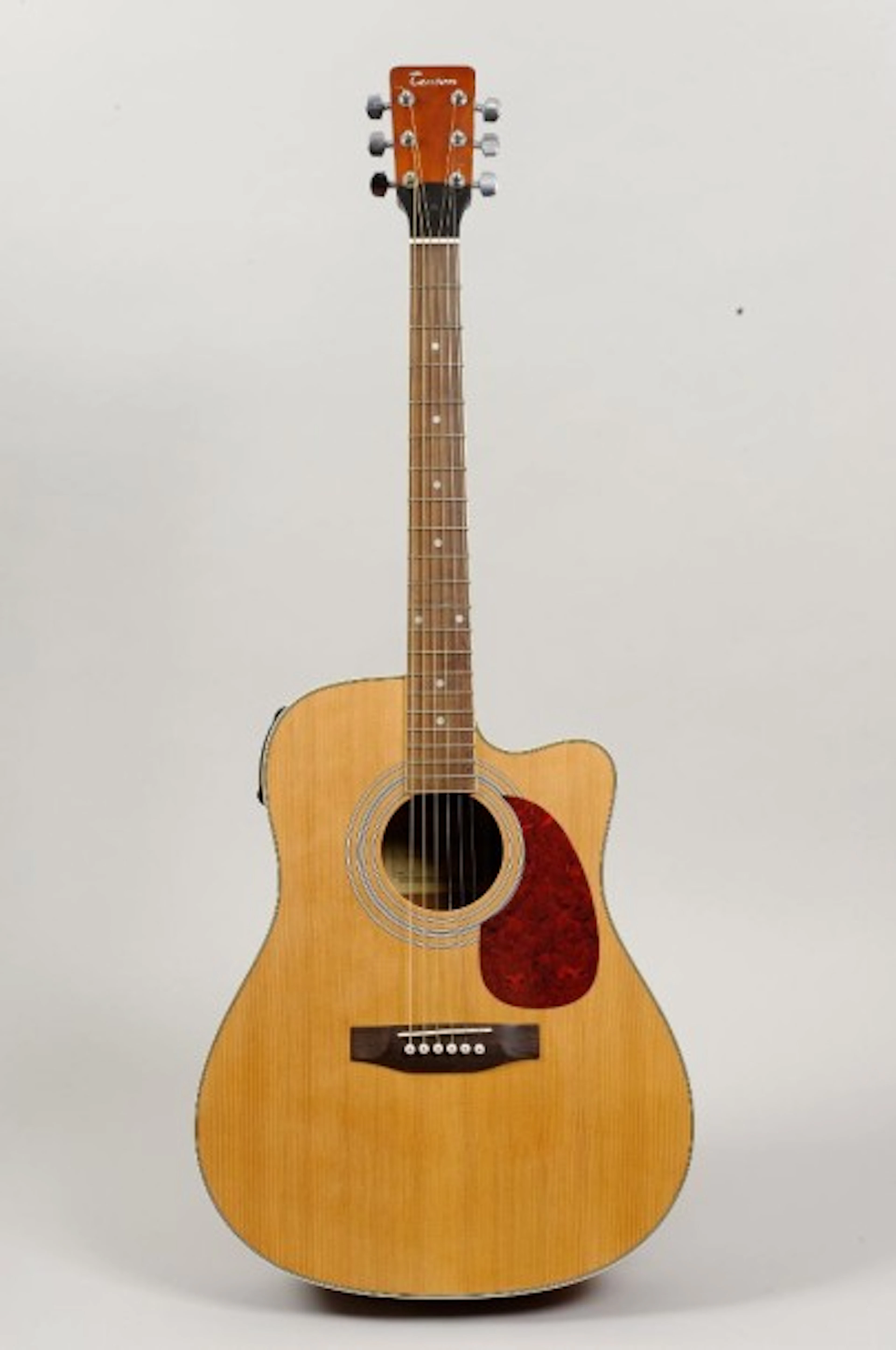 Lot de deux guitares Folk electro acoustique de marque Ibanez et Tenson