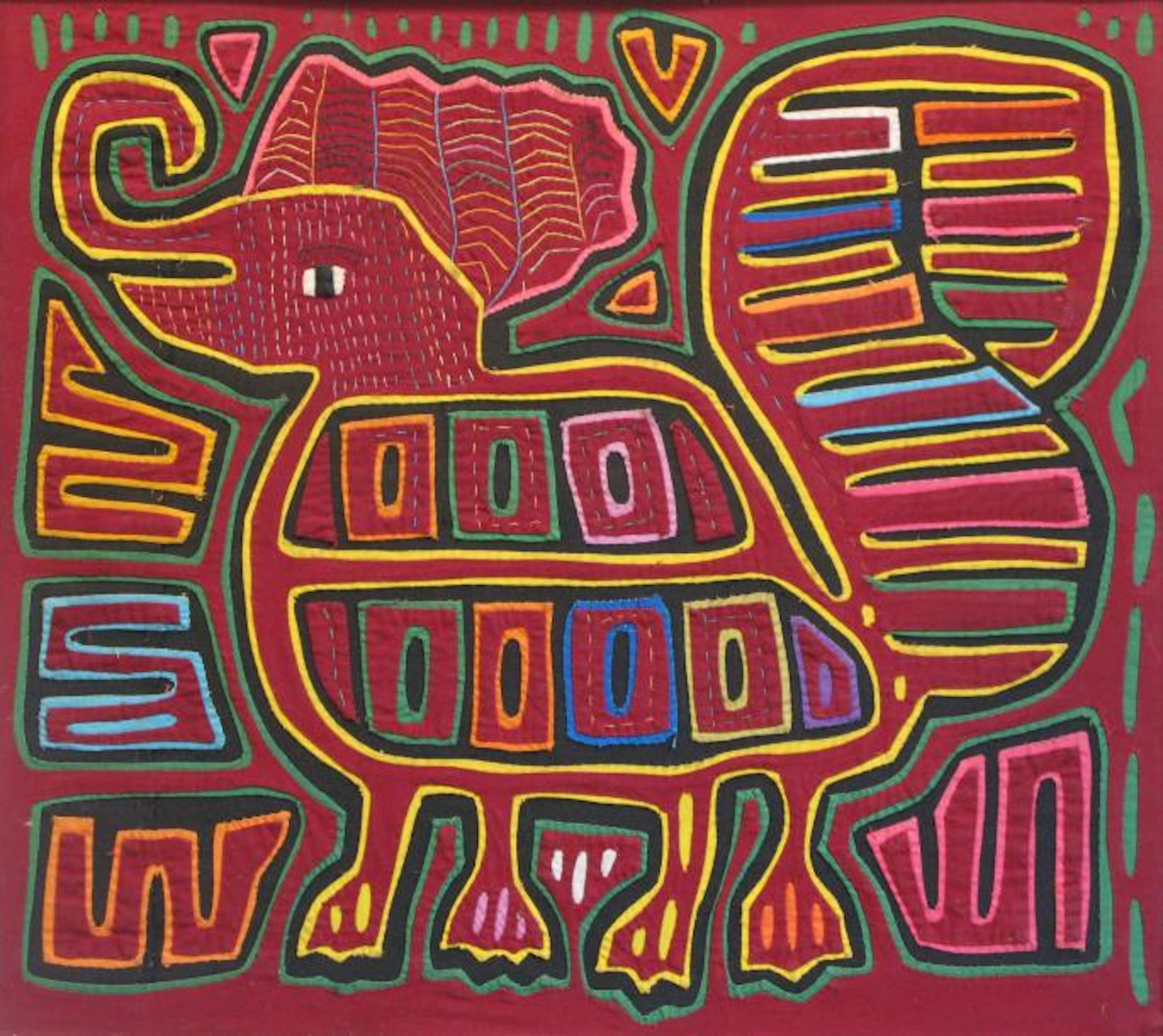 Ecole aborigène (XXe) Animal fantastique…