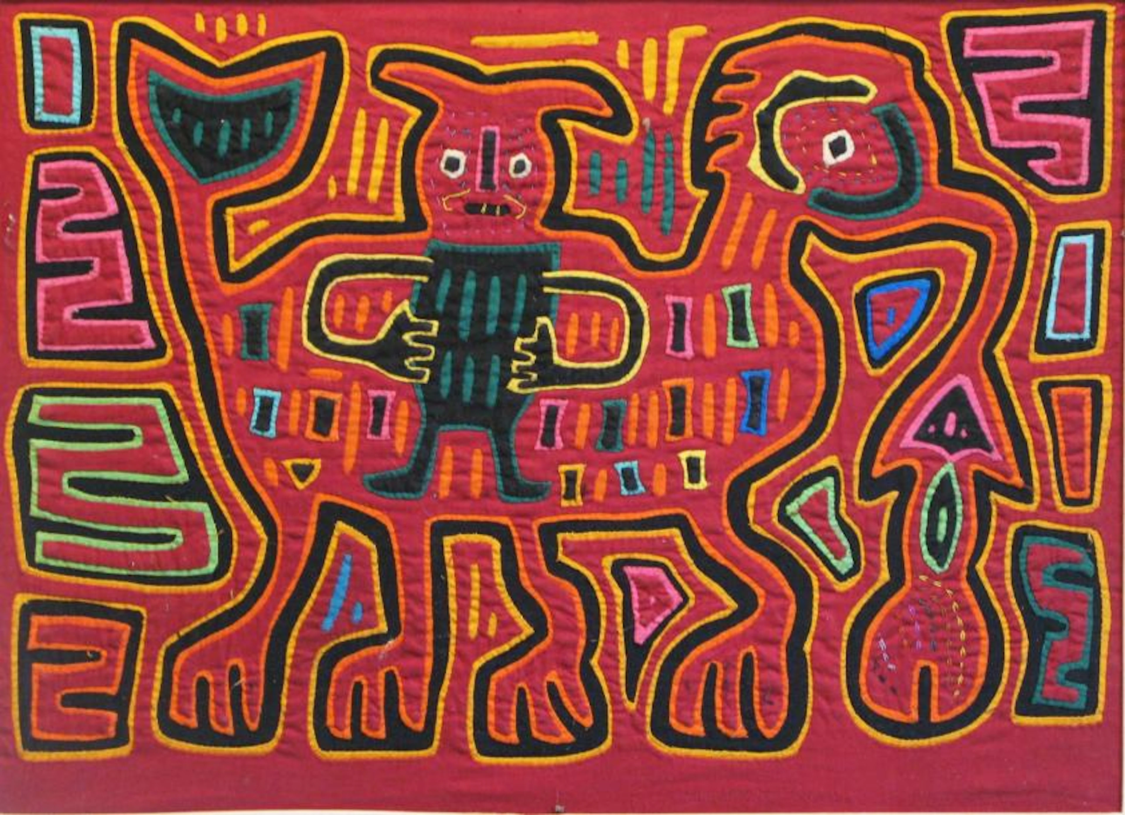 Ecole aborigène (XXe) Animal fantastique…