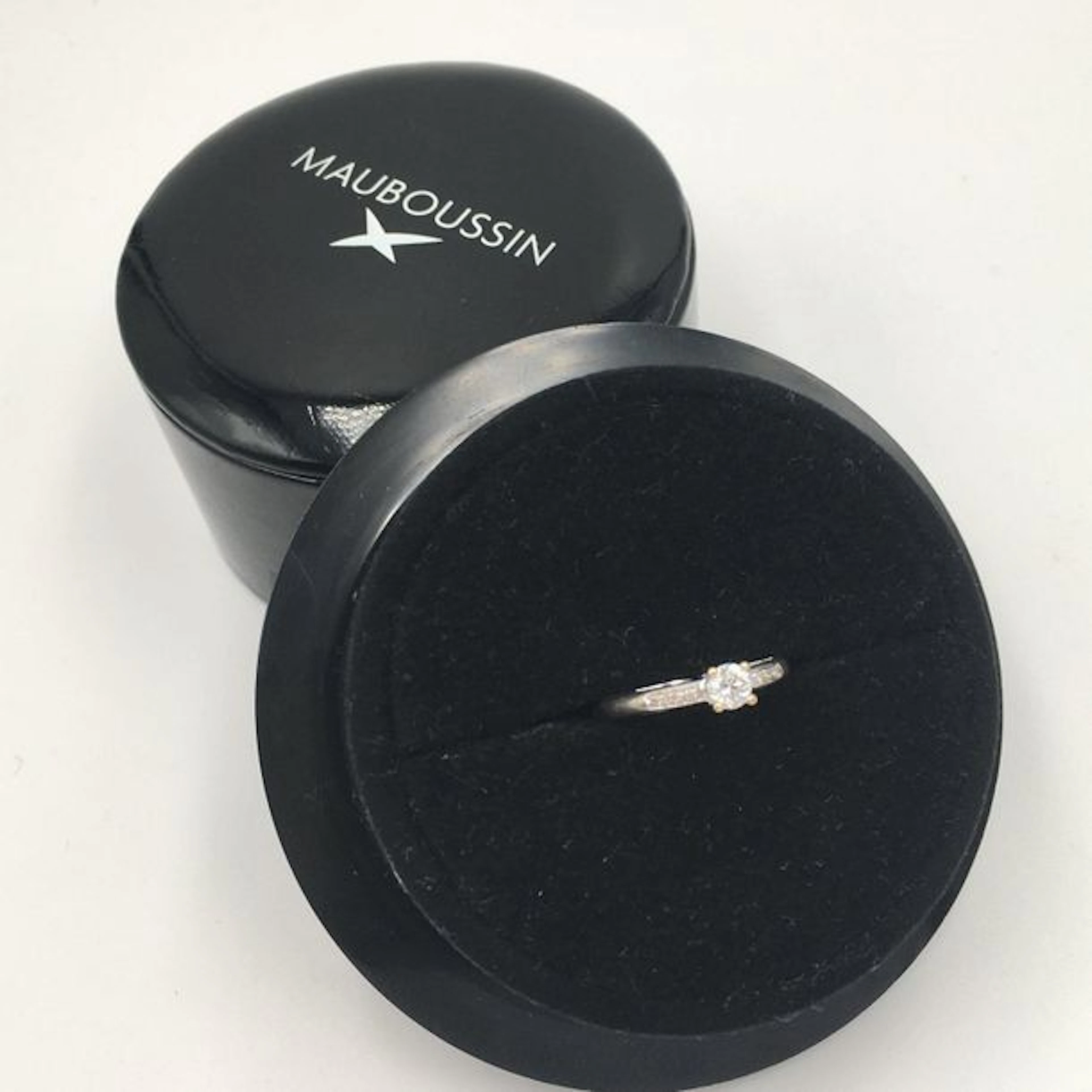 MAUBOUSSIN BAGUE solitaire, modèle « Tu...