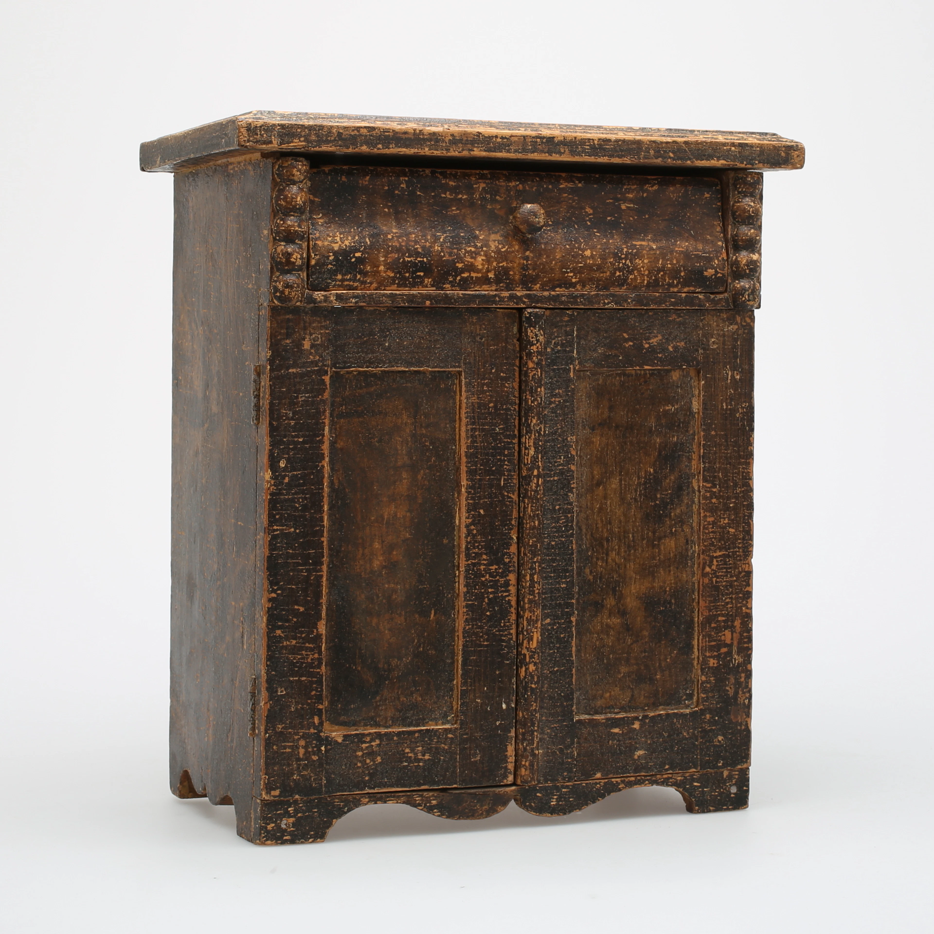 SKÄNK, miniatyr, 1800/1900-tal.