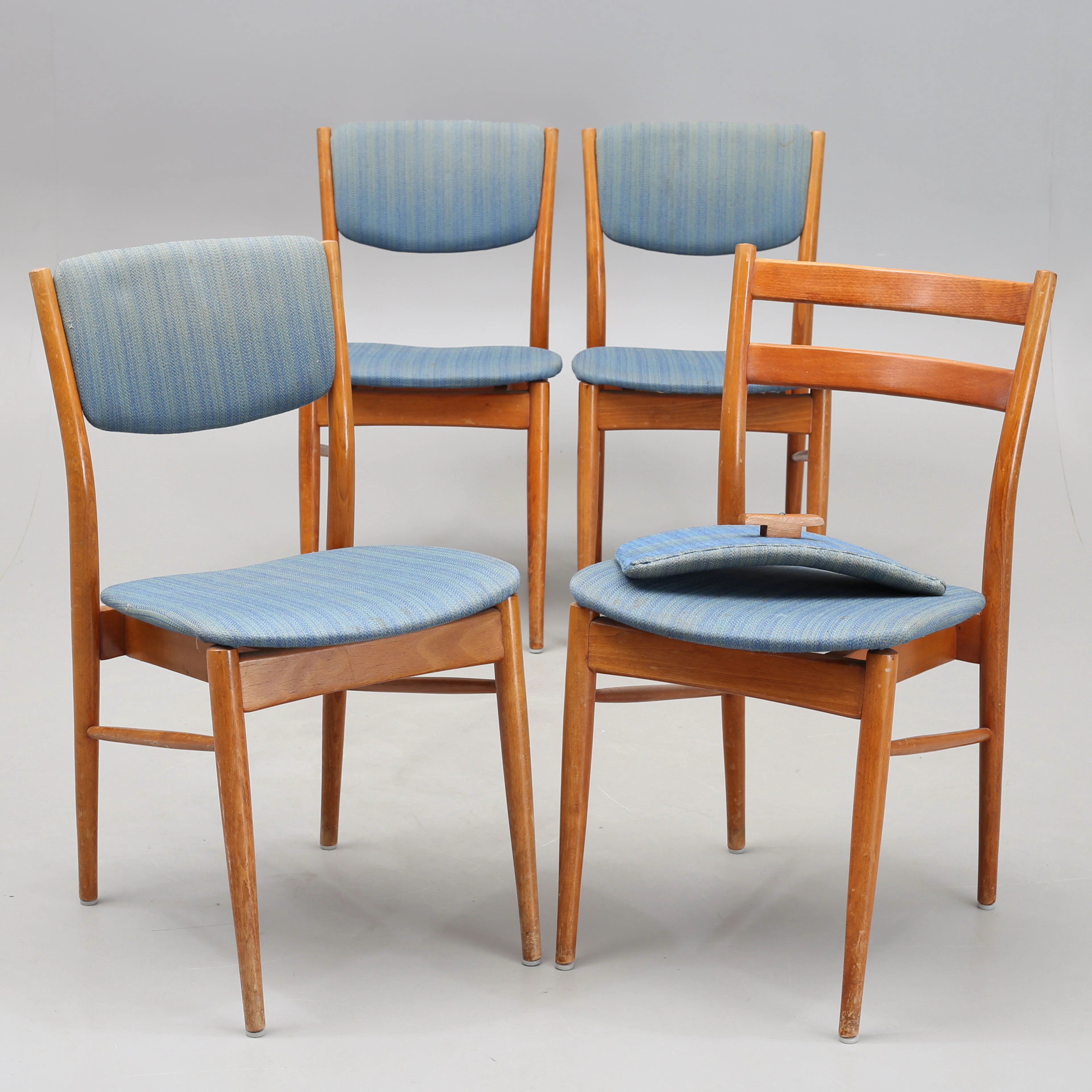 STOLAR, 4 stycken, Åke Terje, Ikea, 1900-talets mitt.