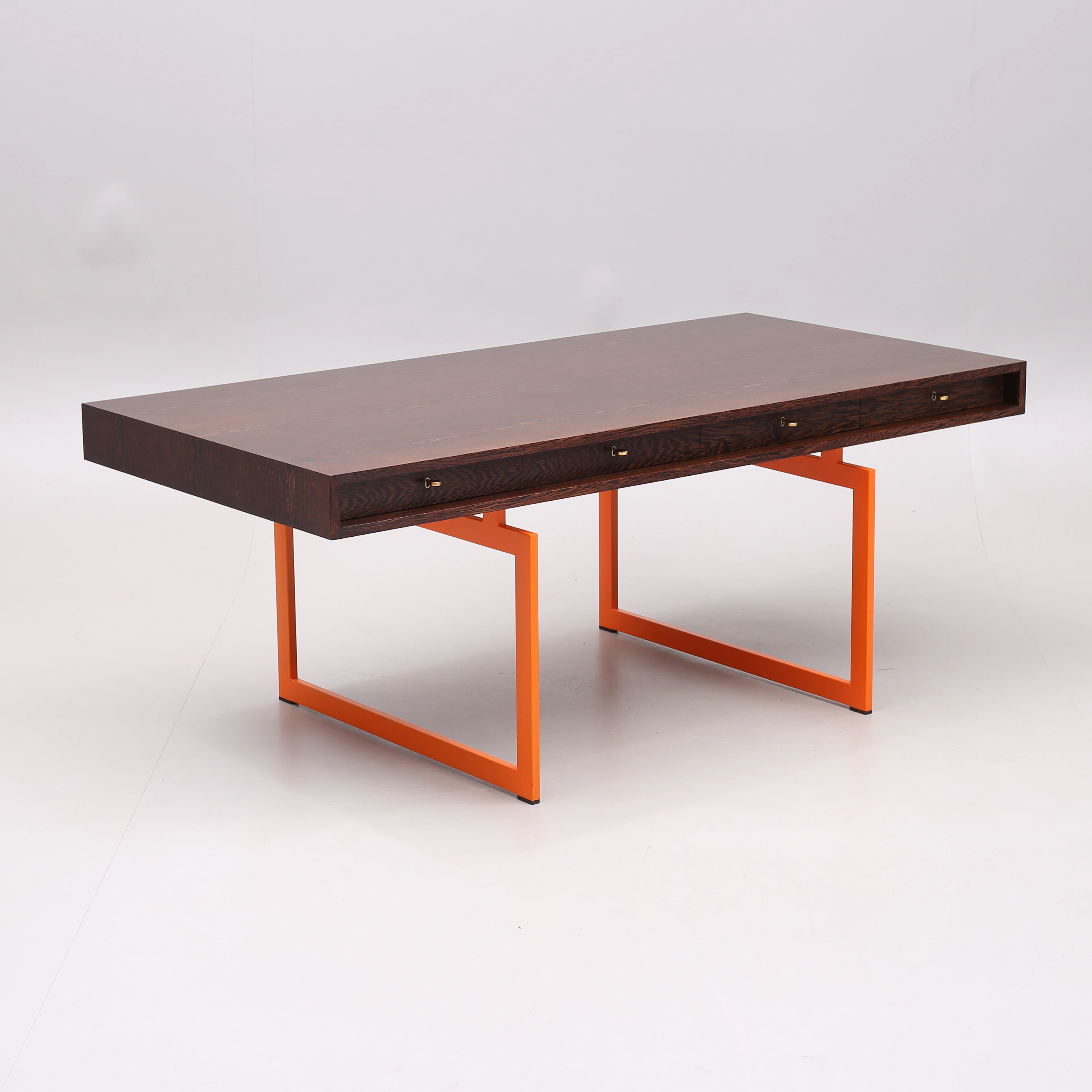 BODIL KJAER. Skrivbord, wenge, E. Petersen & Søn, Danmark.
