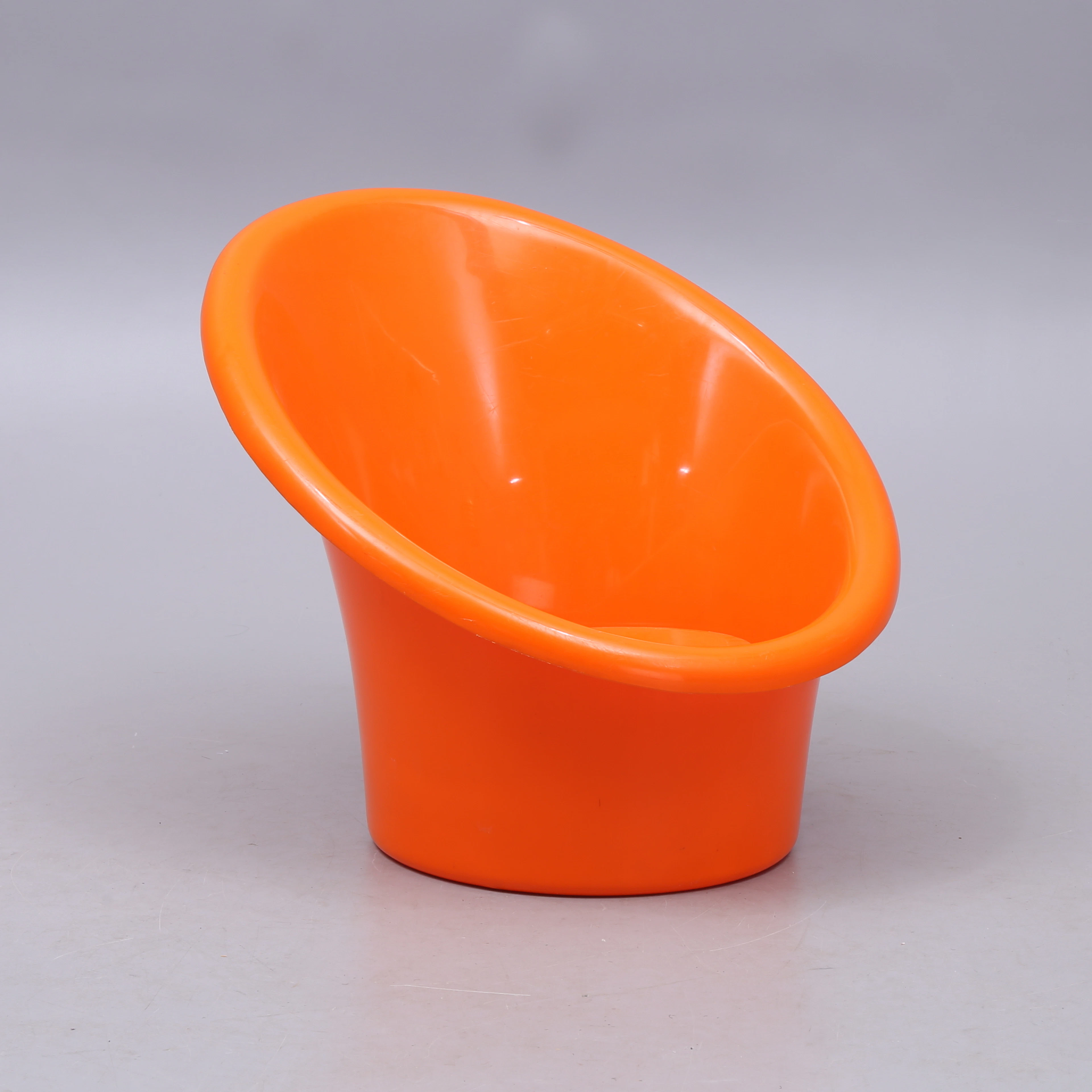 Fåtölj, plast, "Skopan", Olle Gjerlöv-Knudsen och Torben Lind, IKEA, 1970-tal.