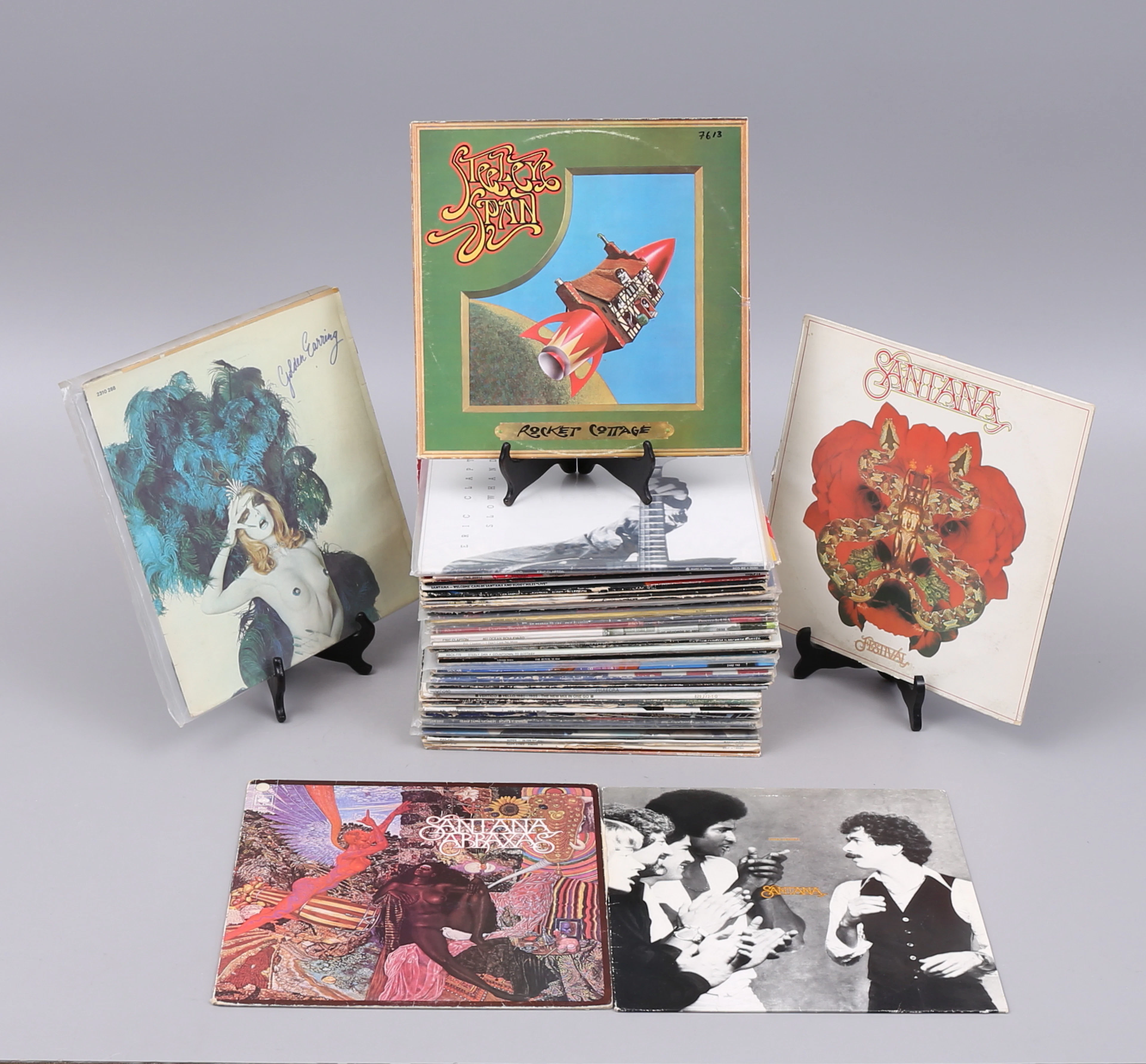 YELLO, TEN YEARS AFTER, CLAPTON, ZAPPA, LP-skivor, 54 st.