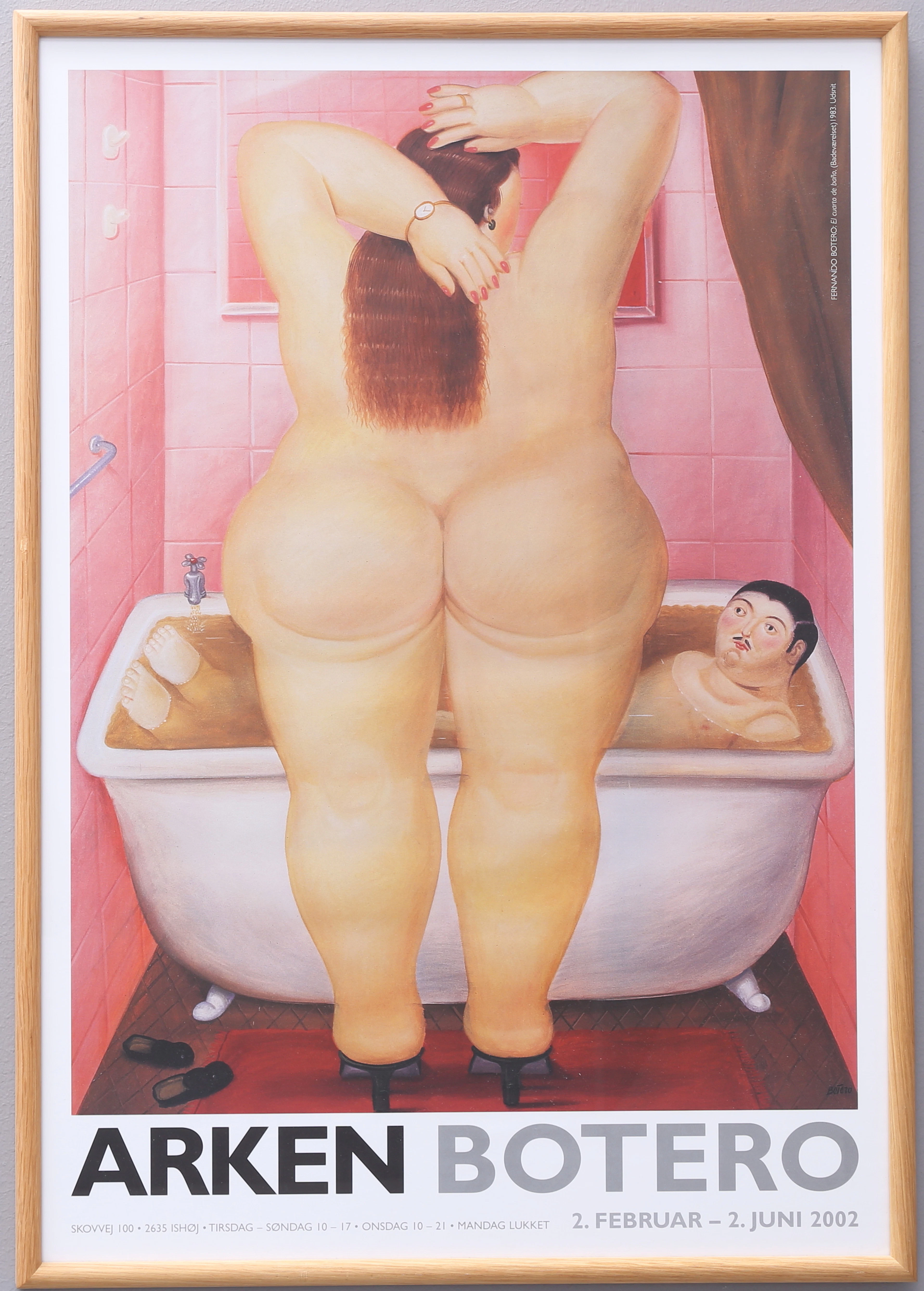 UTSTÄLLNINGSAFFISCH, Arken Botero.