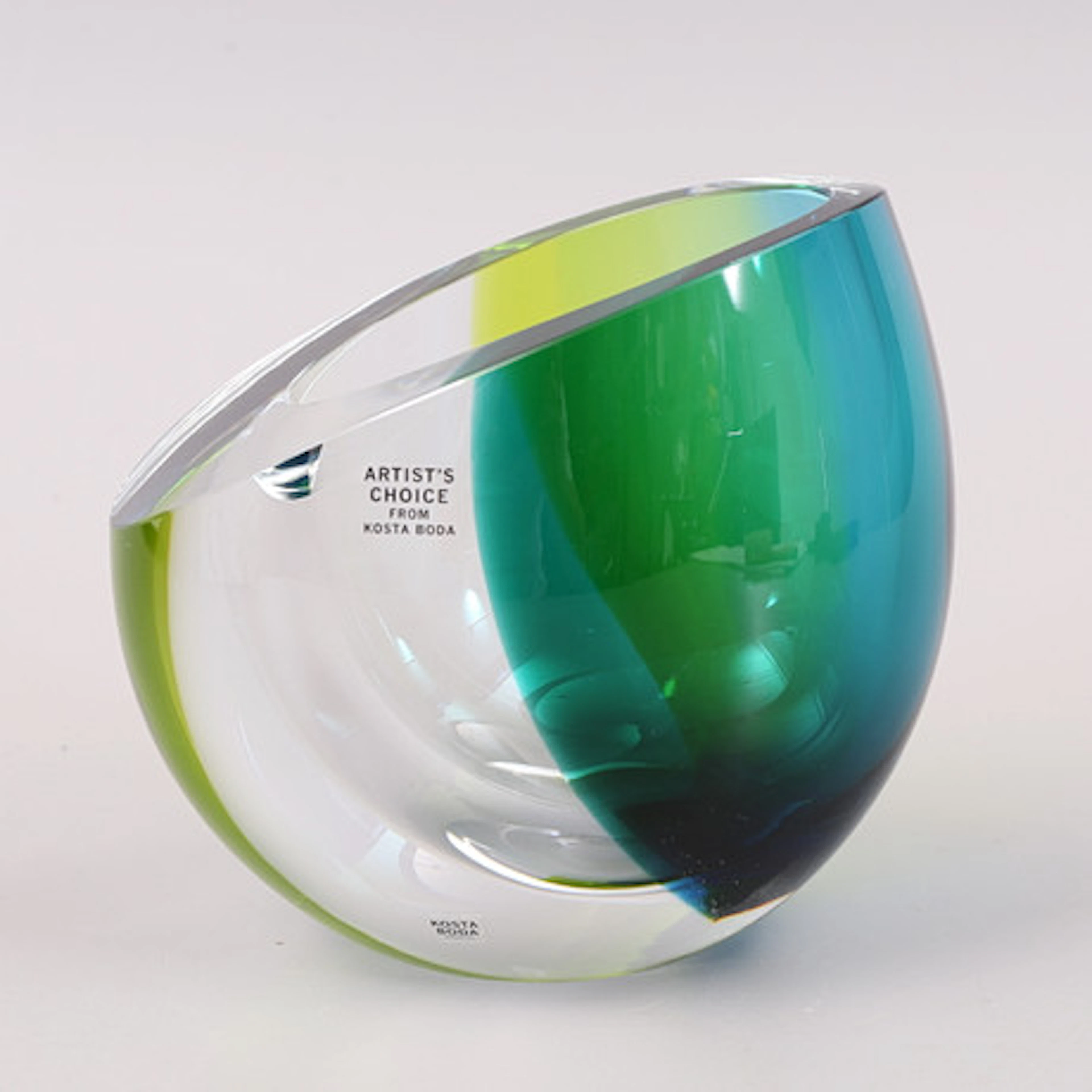 GÖRAN WÄRFF. Vas, glas, "Primavera", signe…