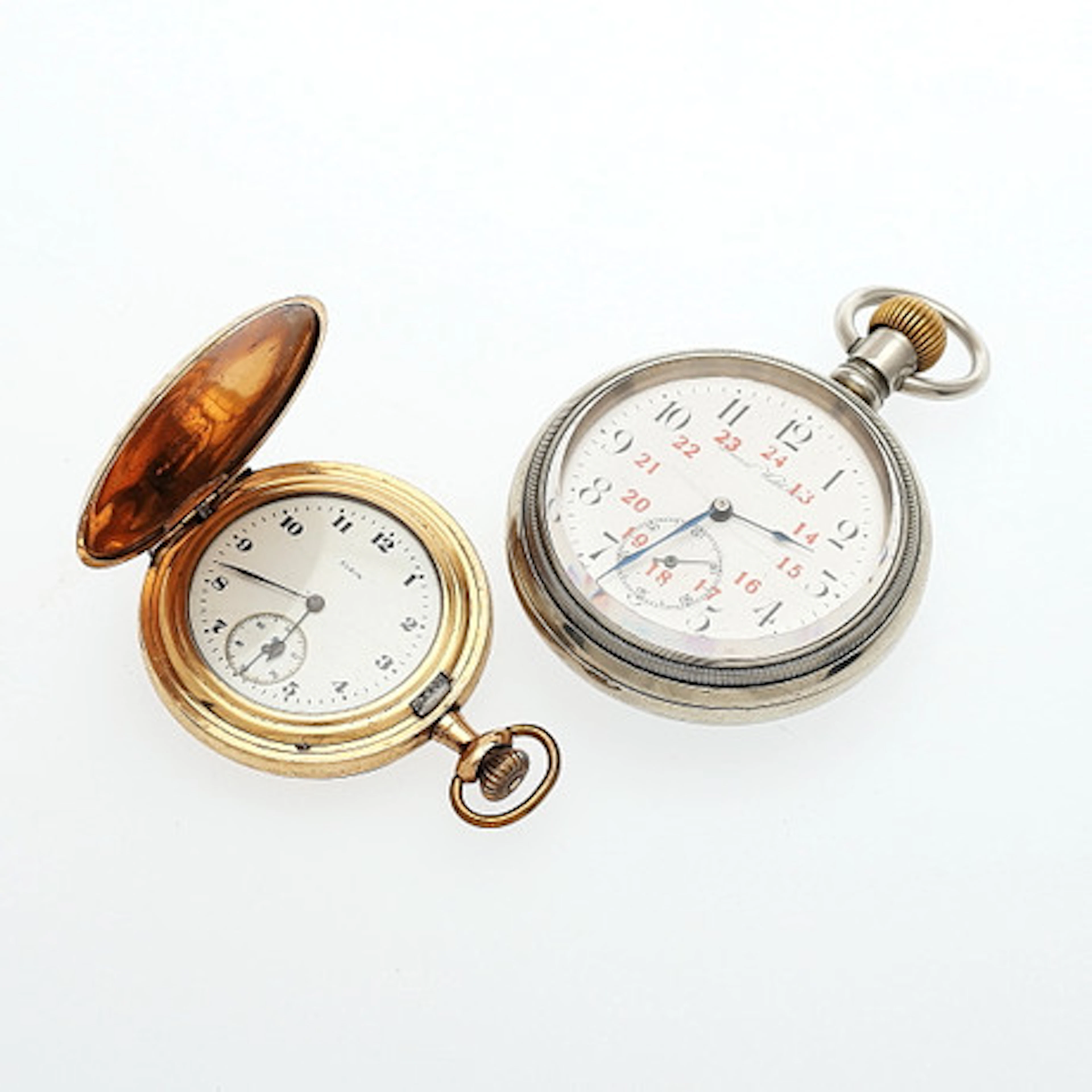 FICKUR, 2 st, Elgin, General Watch Co.