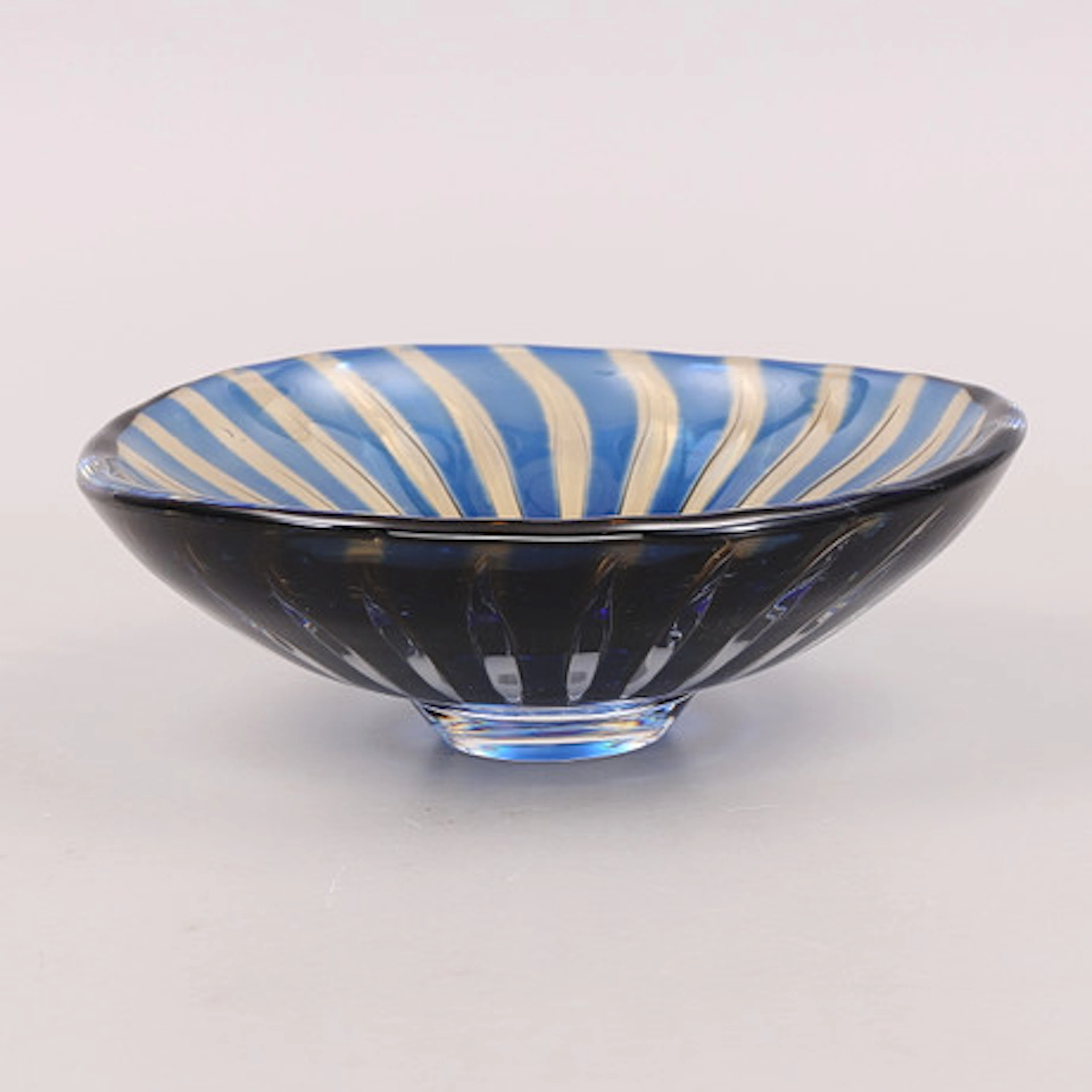 EDVIN ÖHRSTRÖM. Skål, glas, ariel, Orrefor…