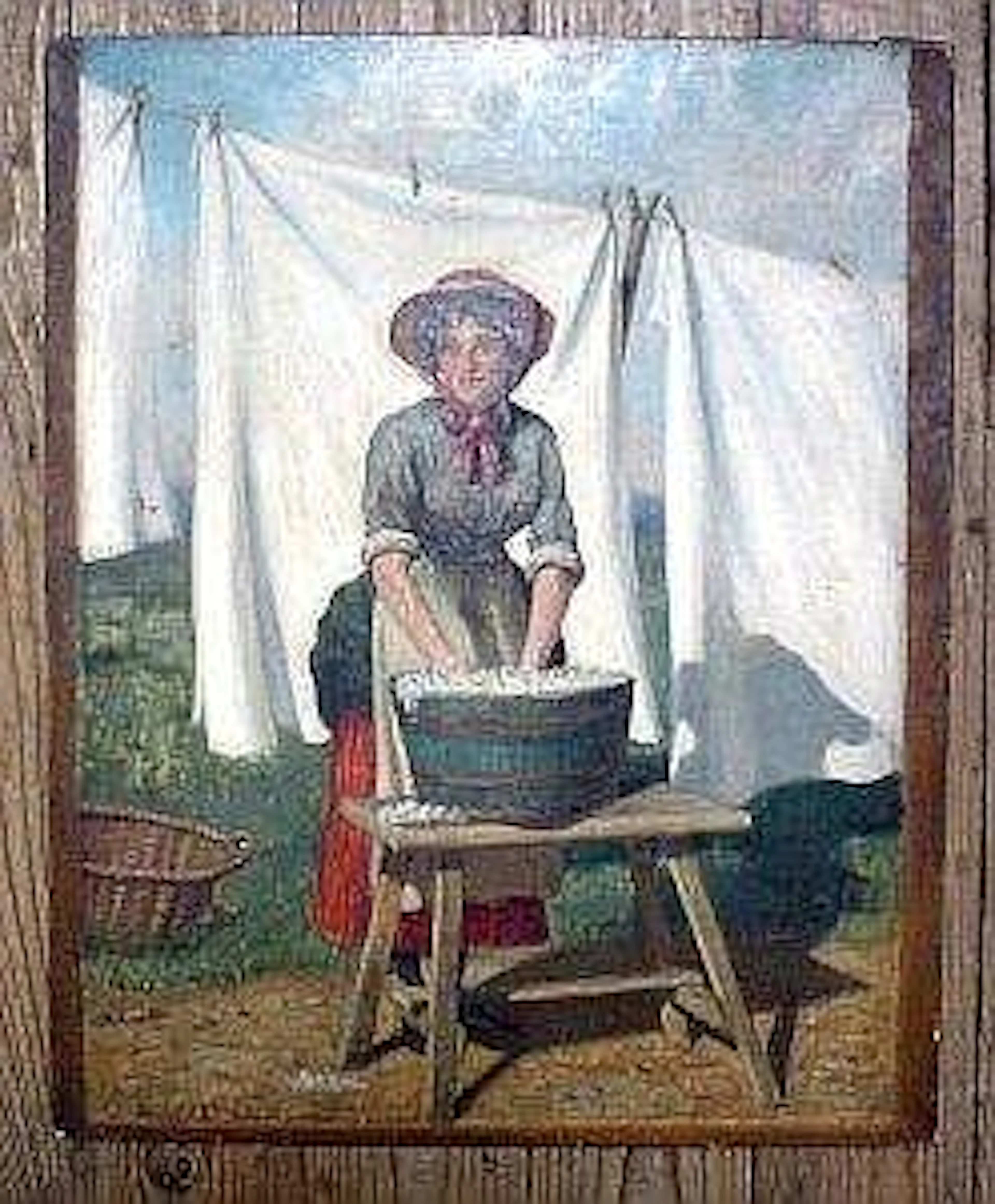 Francis Barraud (1856-1924) unframed oil on canvas