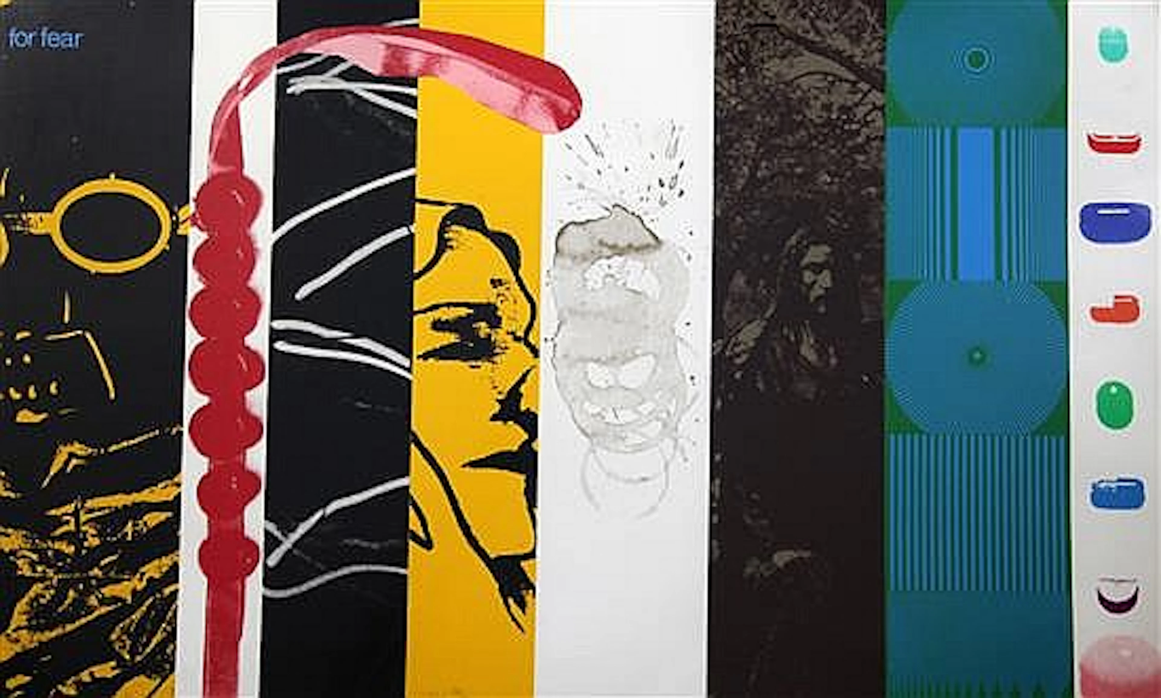 RB Kitaj (1932-2007) 'For Fear', 20 x 32.5in.