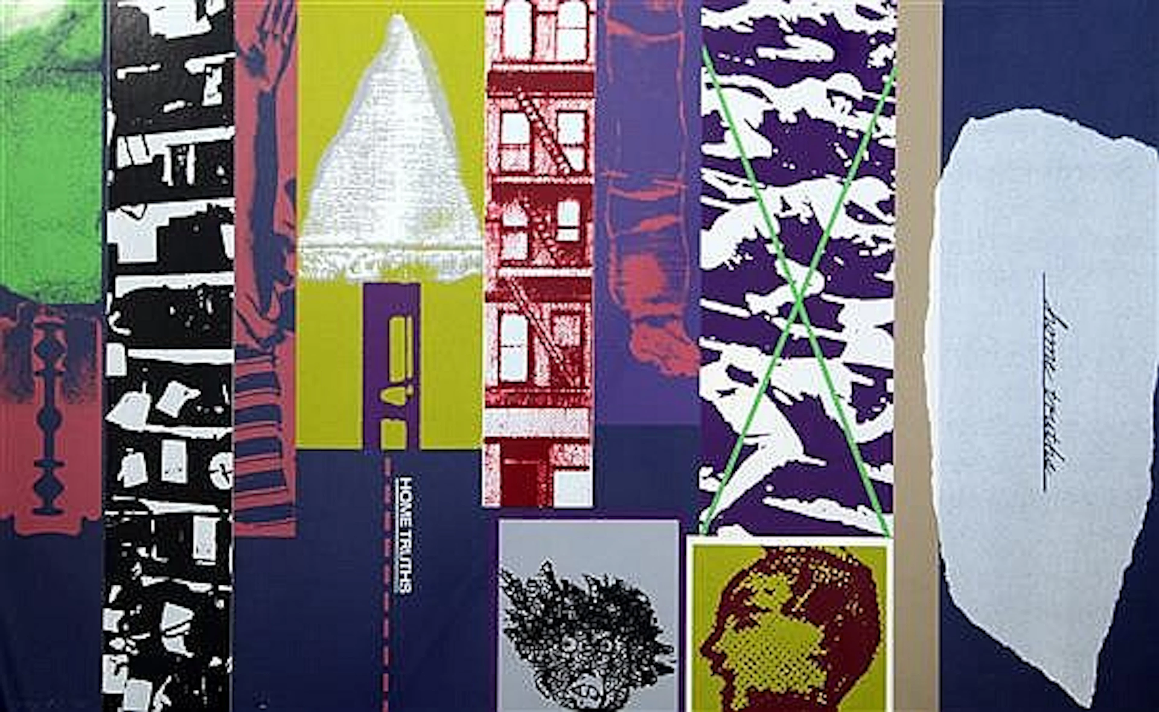 RB Kitaj (1932-2007) 'Home Truths', 22 x 35in.