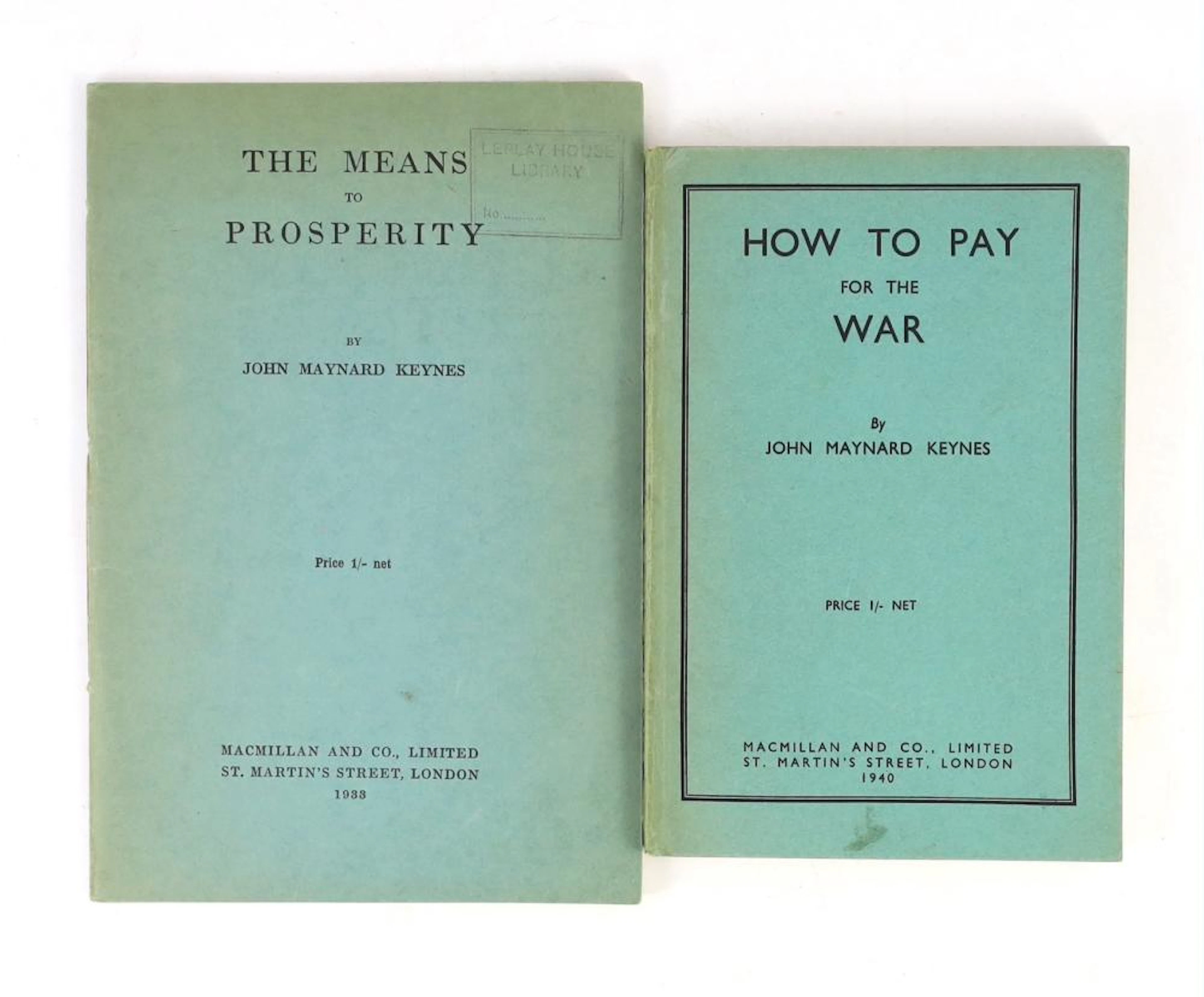 Keynes, John Maynard - The Means to Prosperity