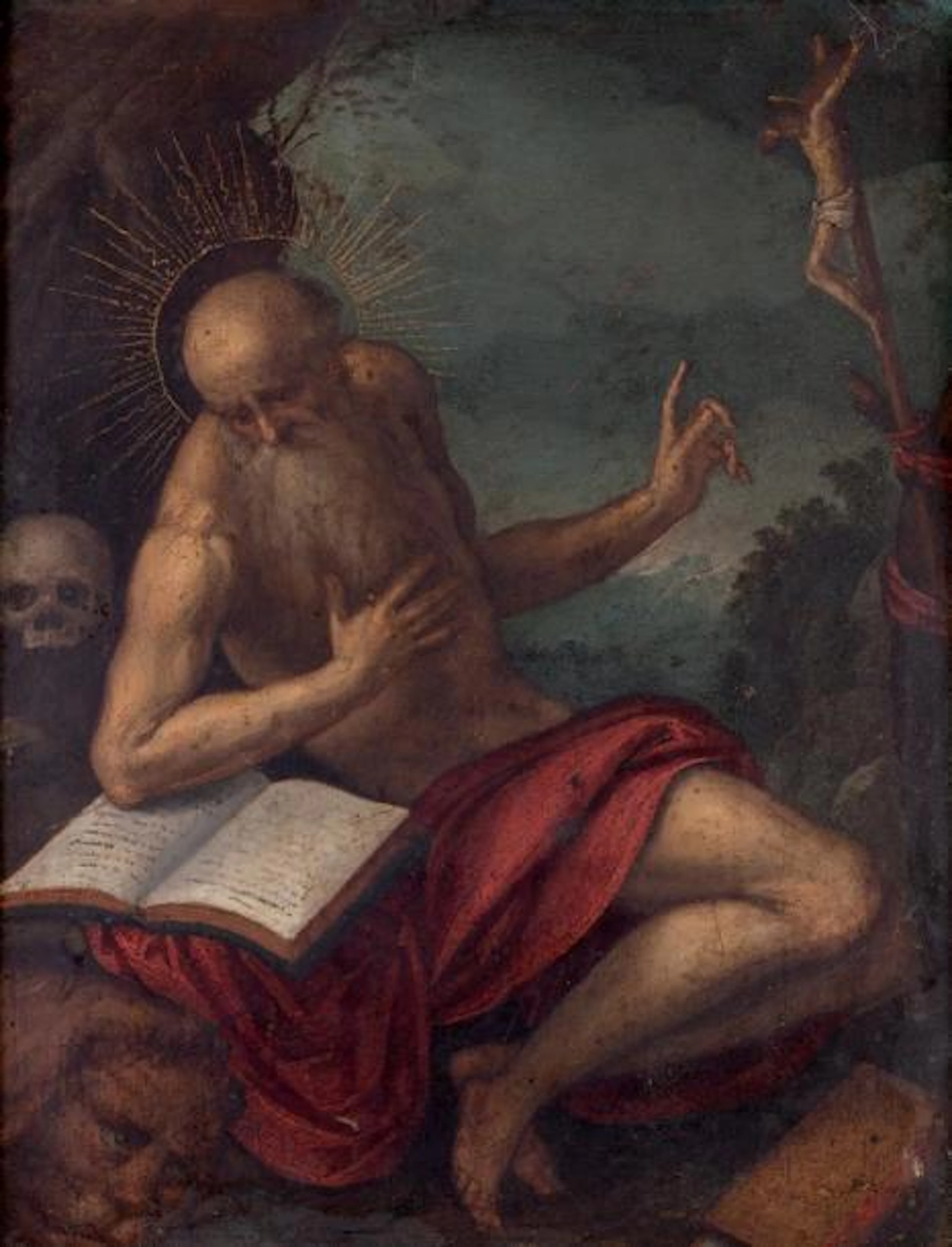 École Italienne du XVIIe siècle, suiveur de Girolamo MUZIANO