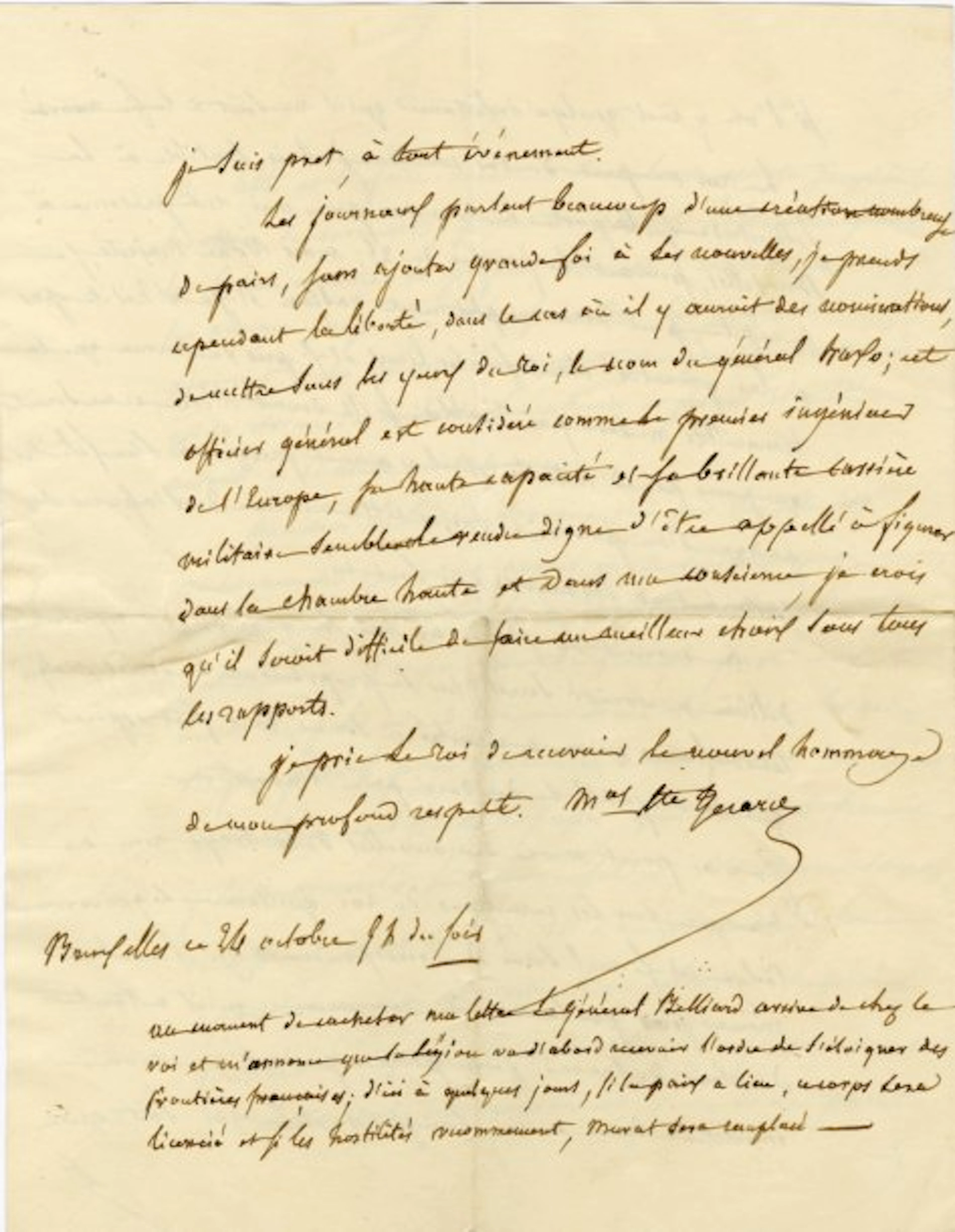 GÉRARD Maurice Étienne, comte [Damvillers, 1773 - Paris, 1852], maréchal