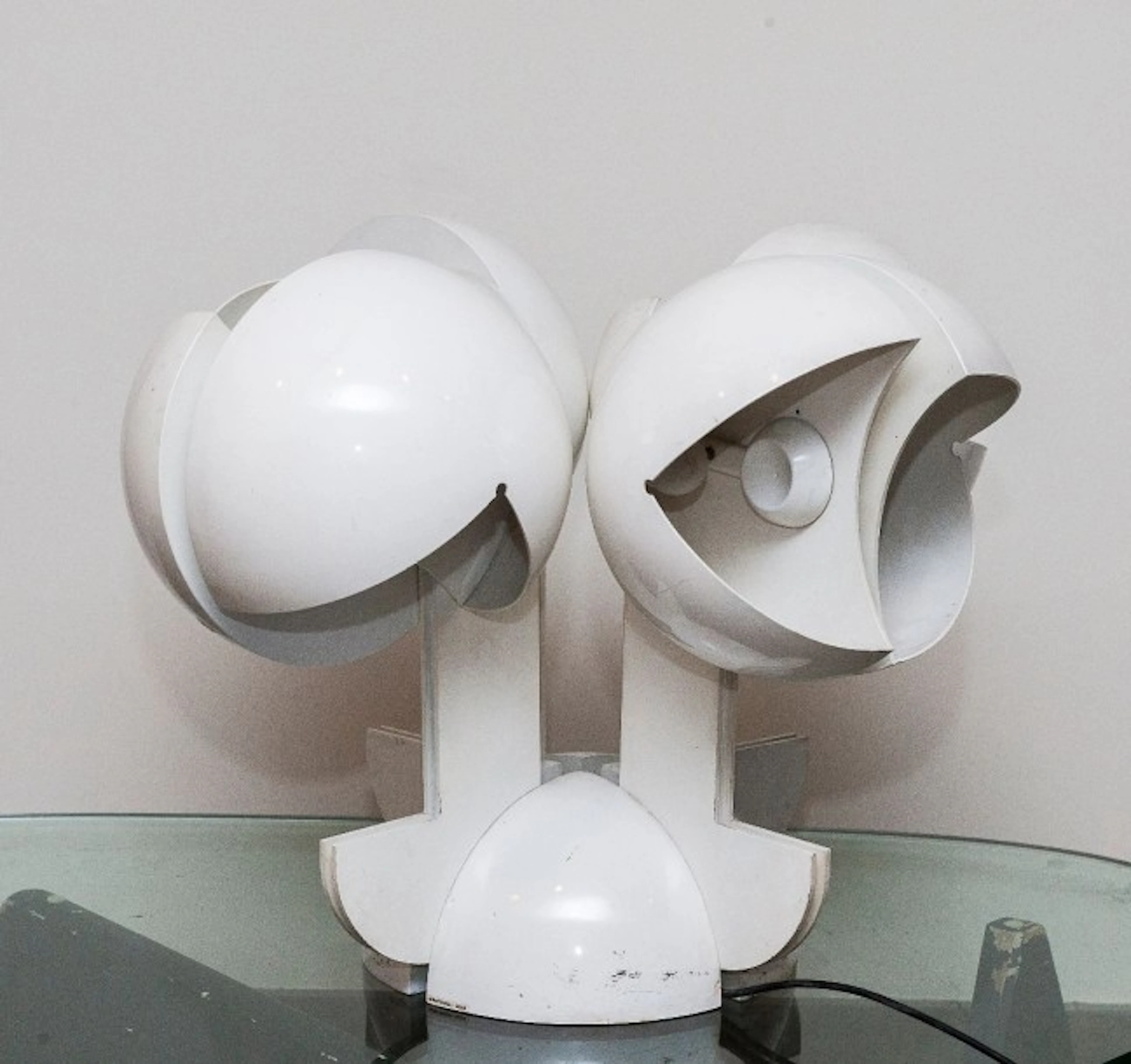 Gae Aulenti (1927-2012) Lampe Ruspa quadruple