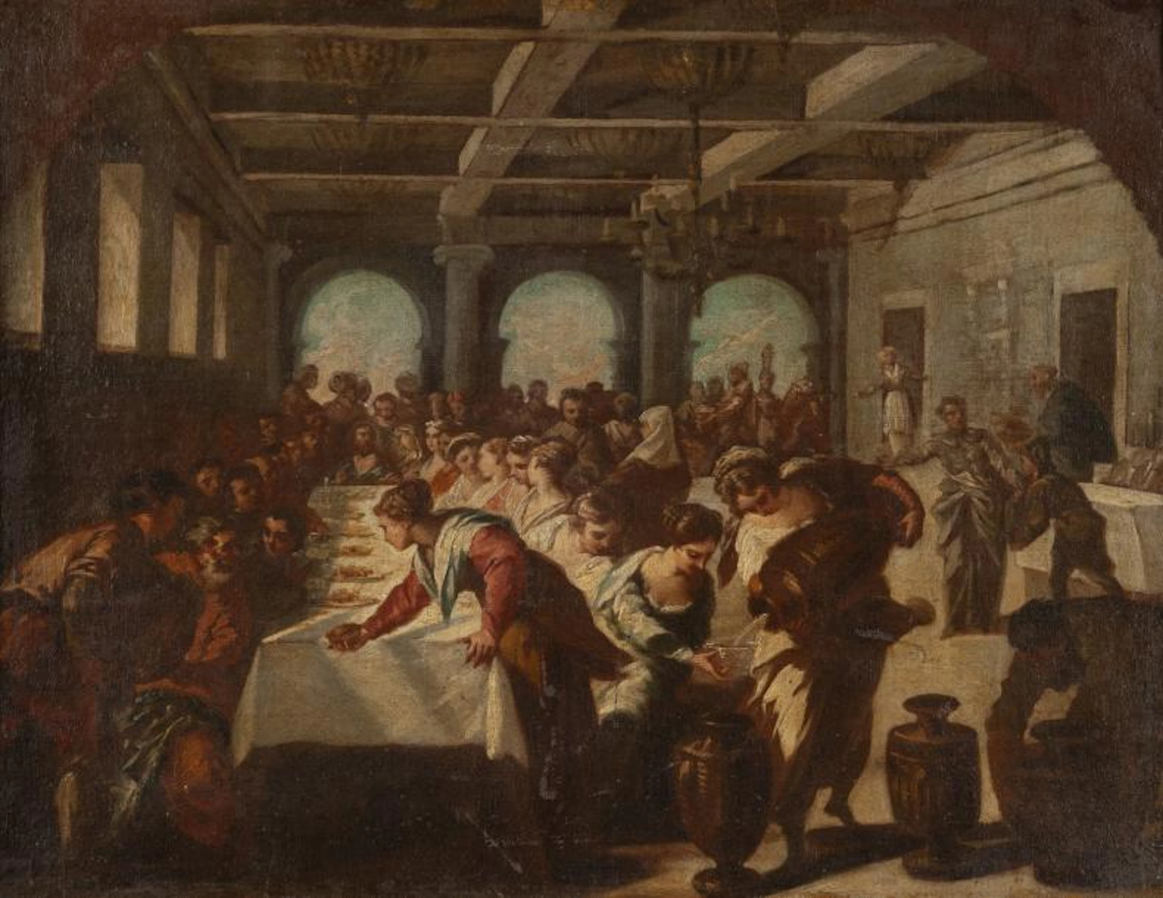 ECOLE VENITIENNE DU XVIIEME SIECLE, SUIVEUR…