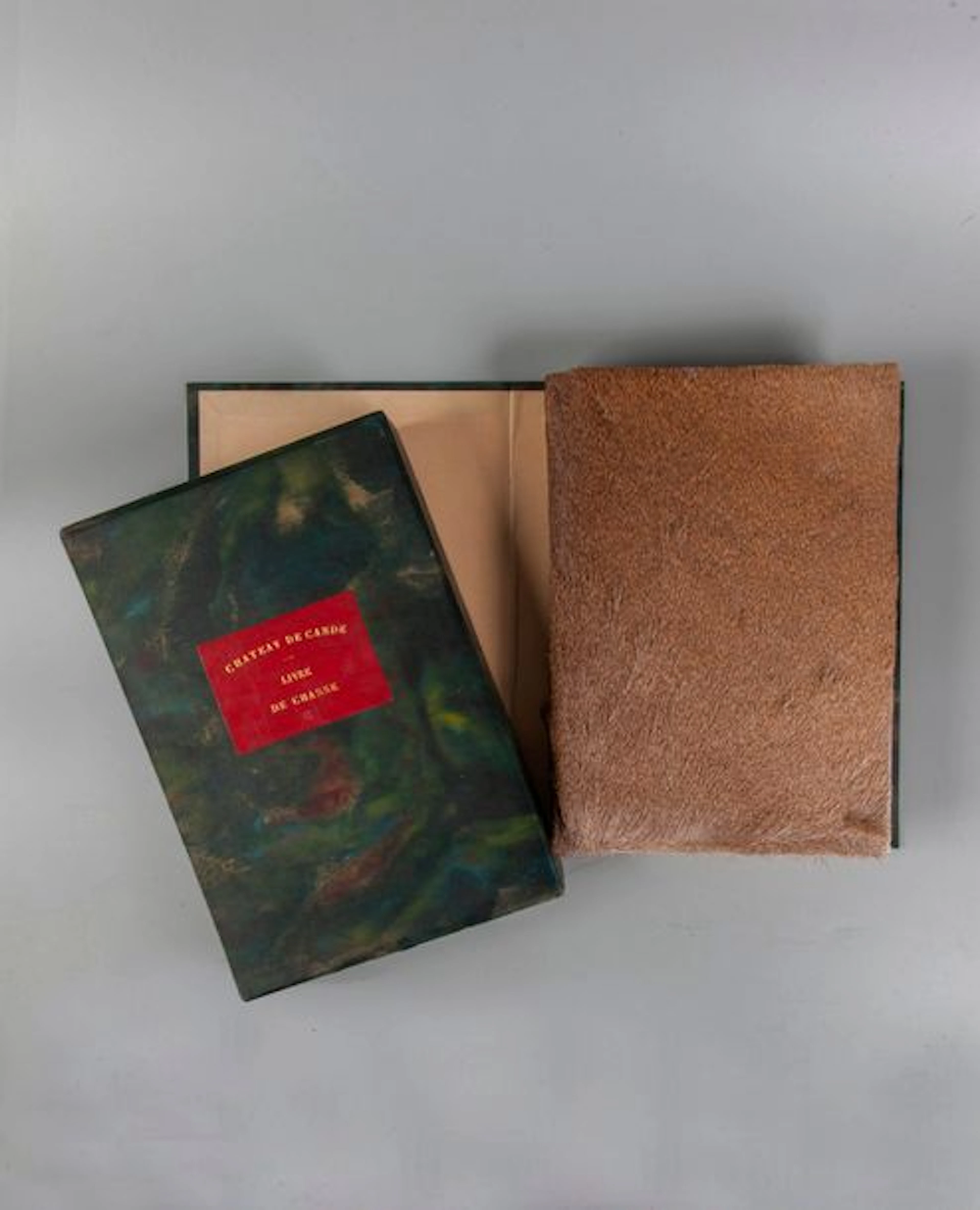 Livre de chasse. Château de Cande. 1 volume…