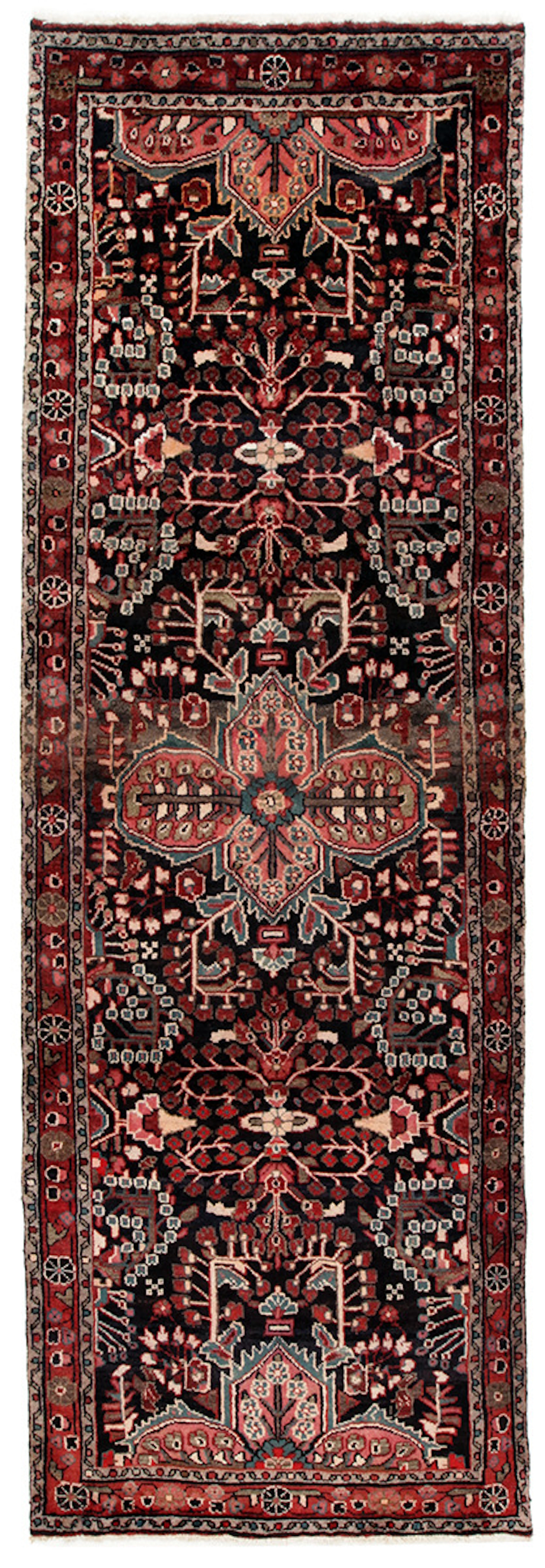 TEPPICH, Hamadan, Persien, 280 x 97 cm.