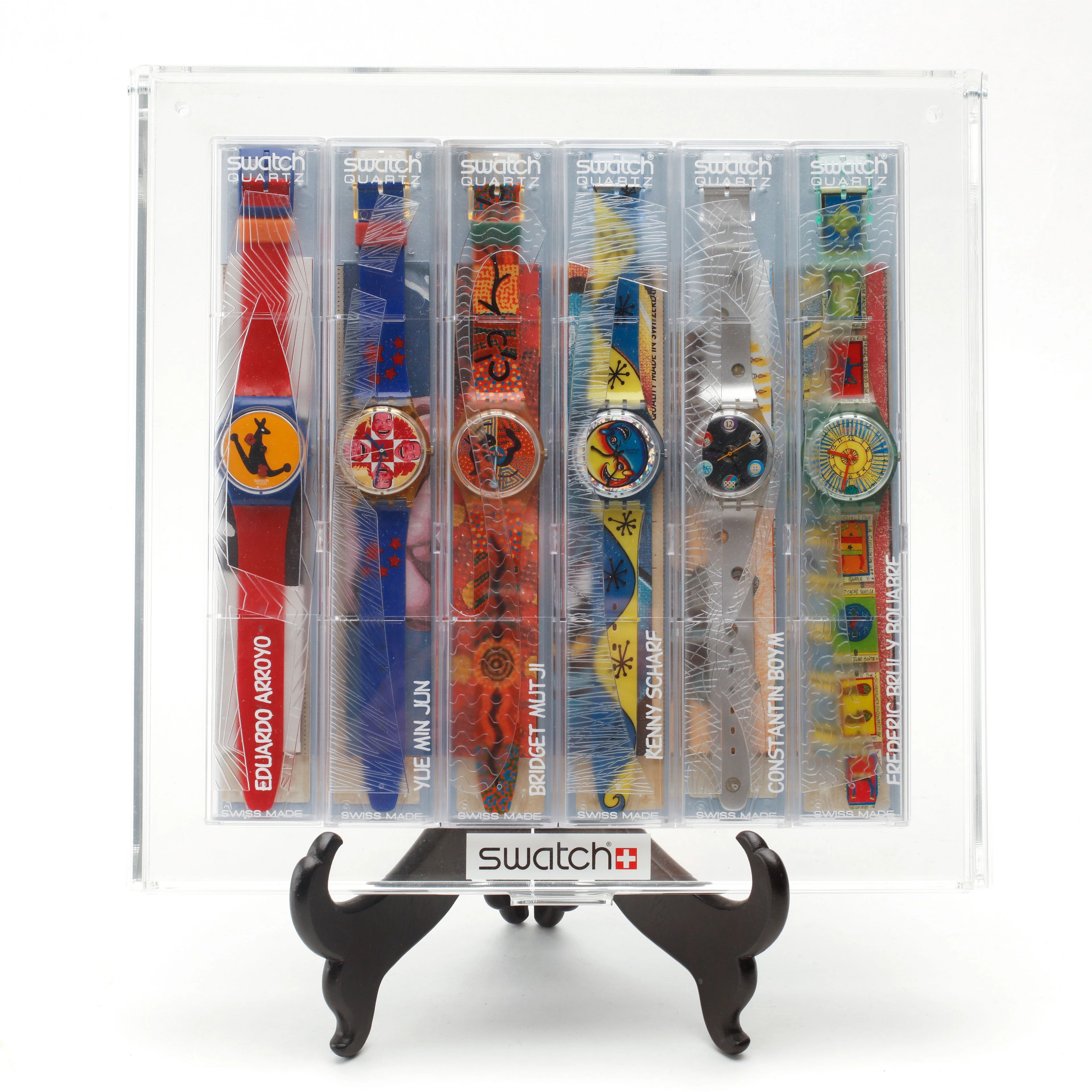 ARMBANDSUR, 6 st Swatch.