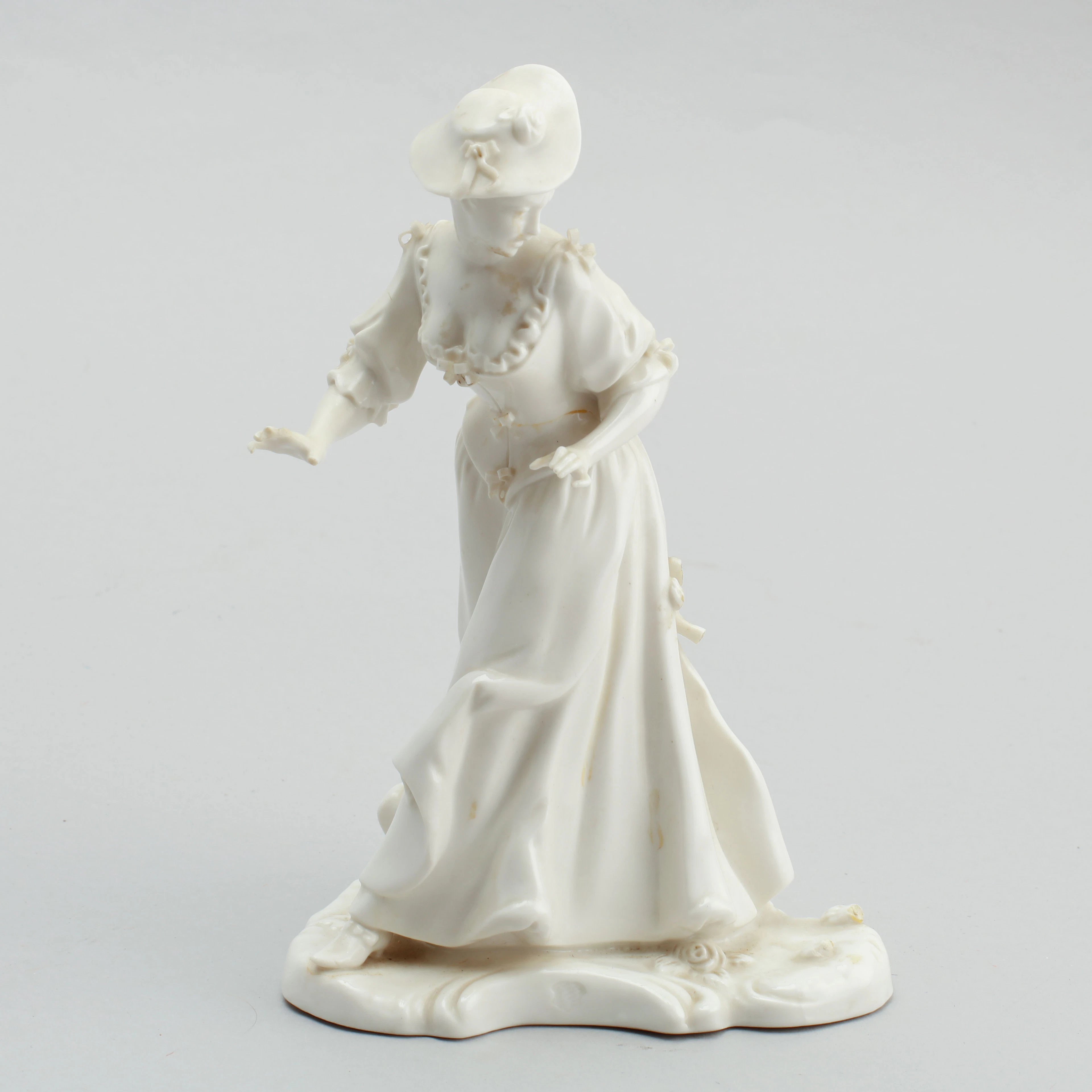 FIGURIN, porslin, Nymphenburg, 1700-tal.