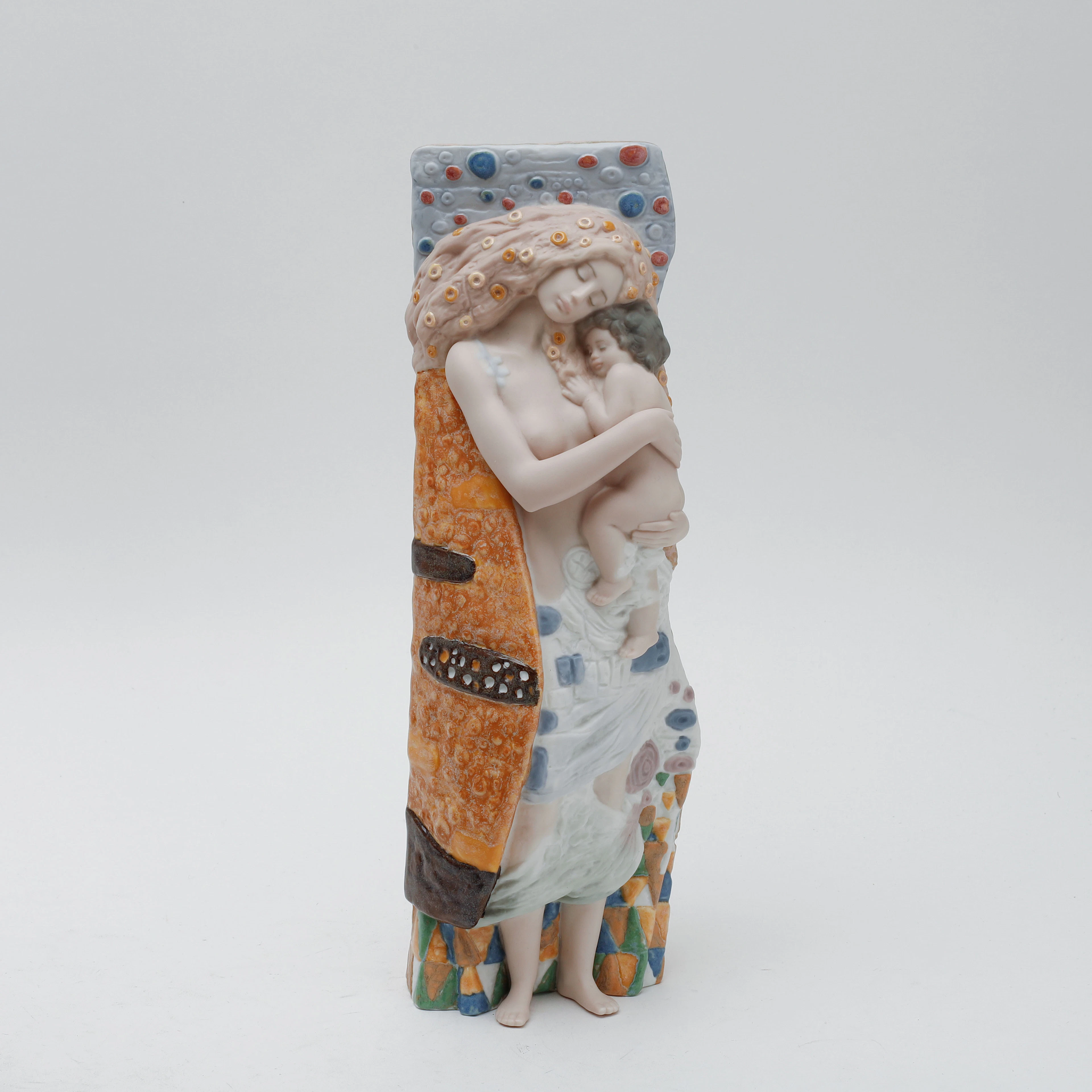 FIGURIN, porslin, "Fountain of life", Lladro Spanien.