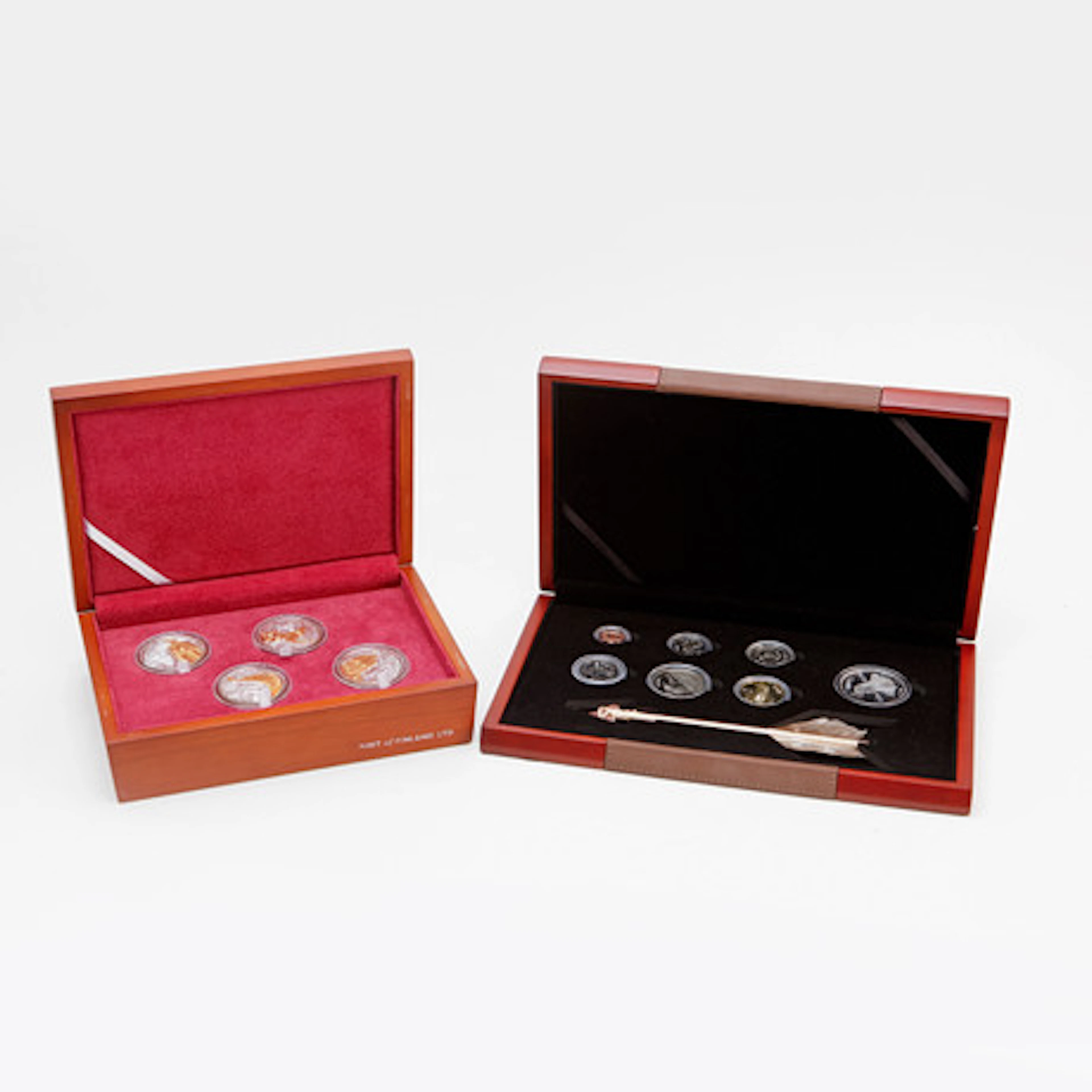 SAMLARMYNT, 4 st "Vikings" silver, Andorra…