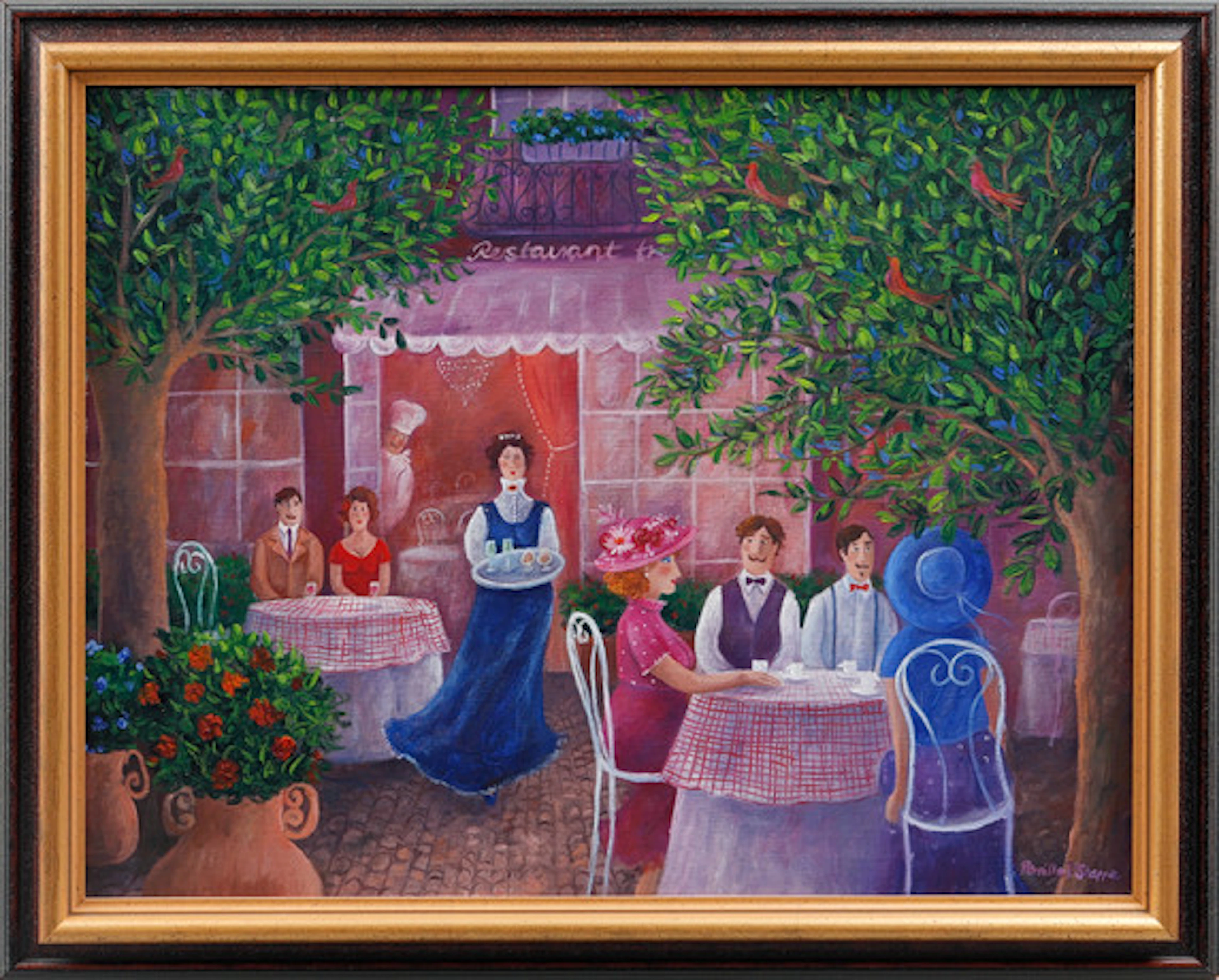 PERNILLA P STAPPE. Restaurang i grönska. O…