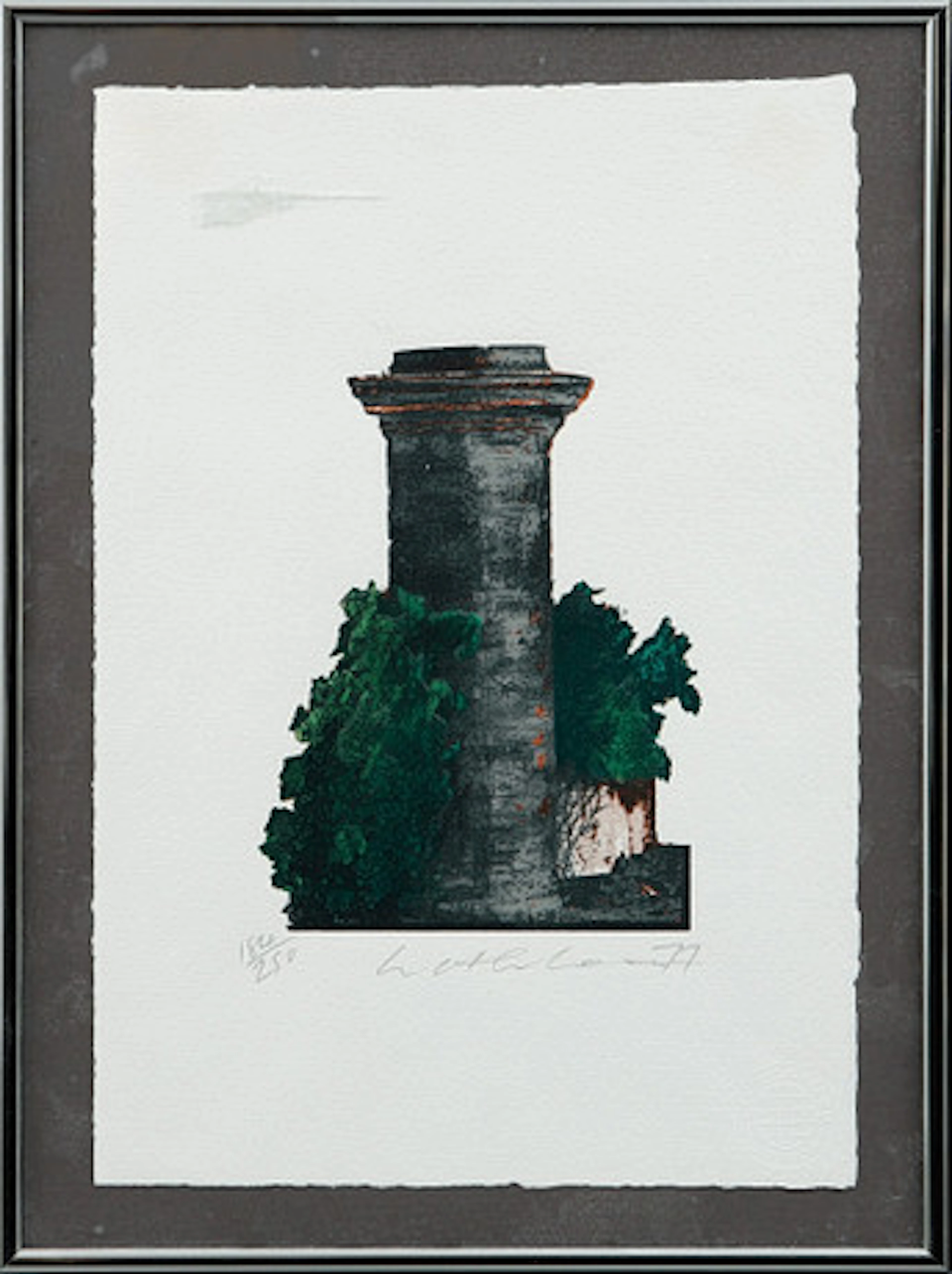 IVOR ABRAHAMAS. Torn, Färglitografi, signe…