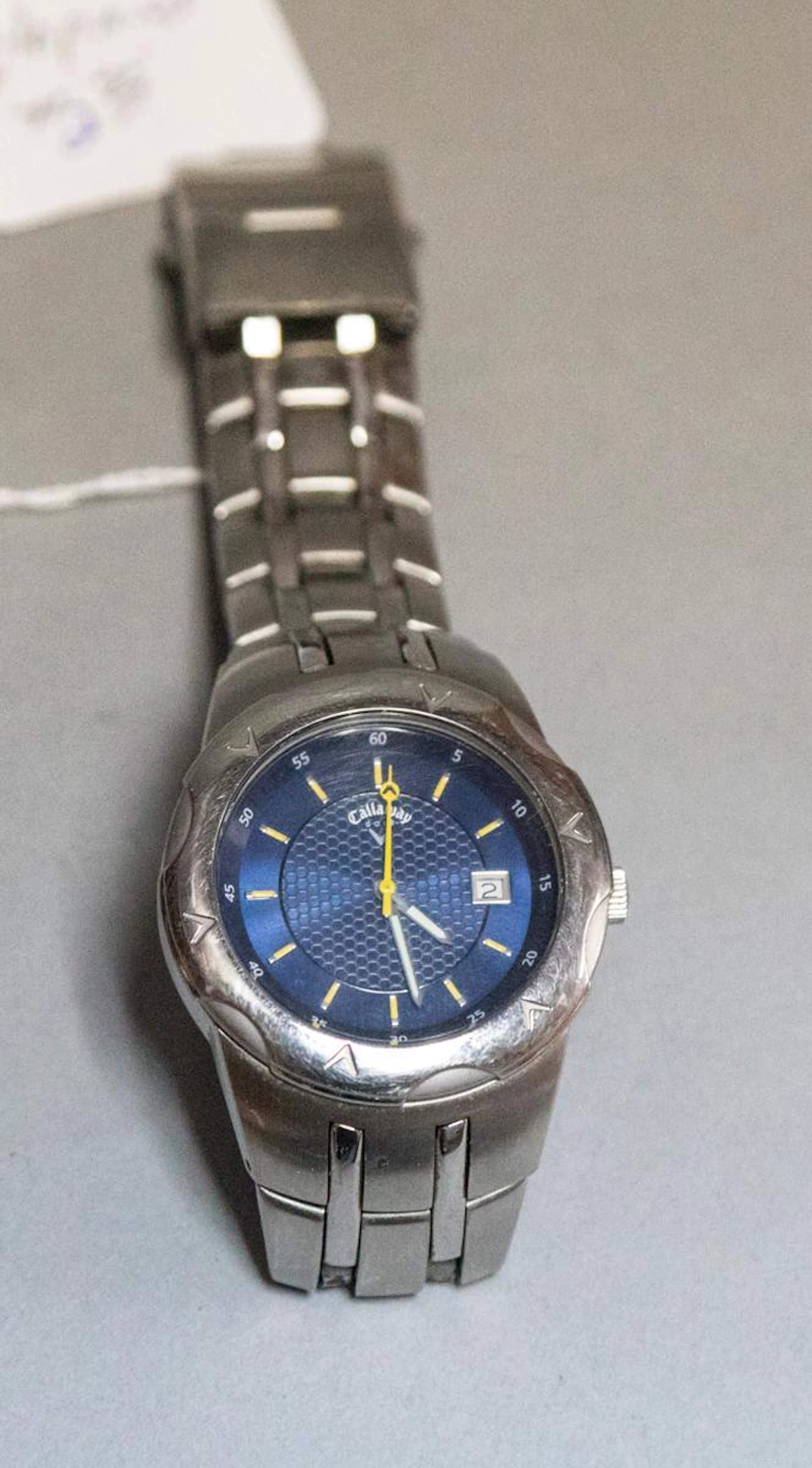 Callaway Golf Watch Stainless Steel, water resistant to 50 meters