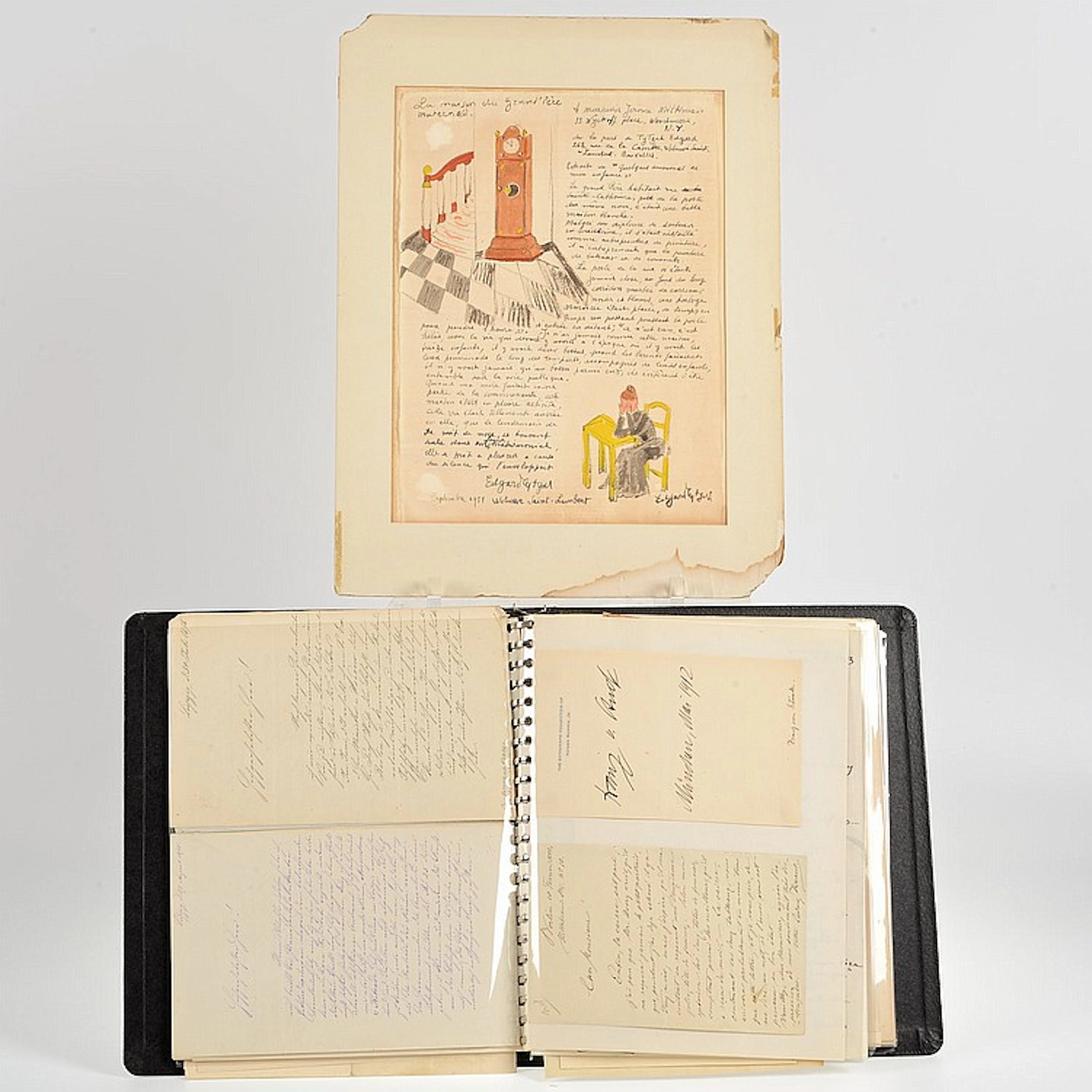 Jerome Milkman's collection of artist's autographs
