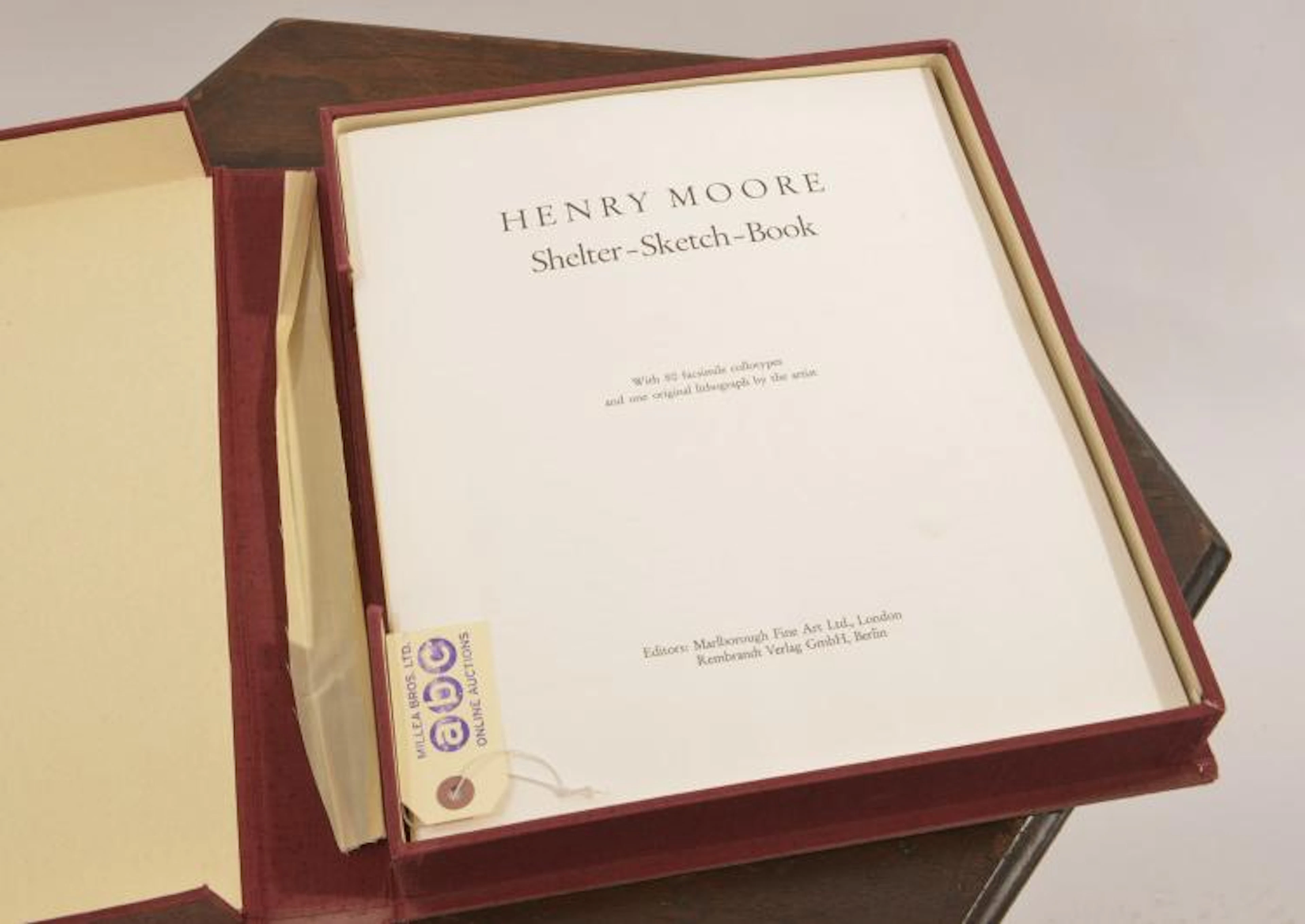 Henry Moore, Shelter Sketch Book