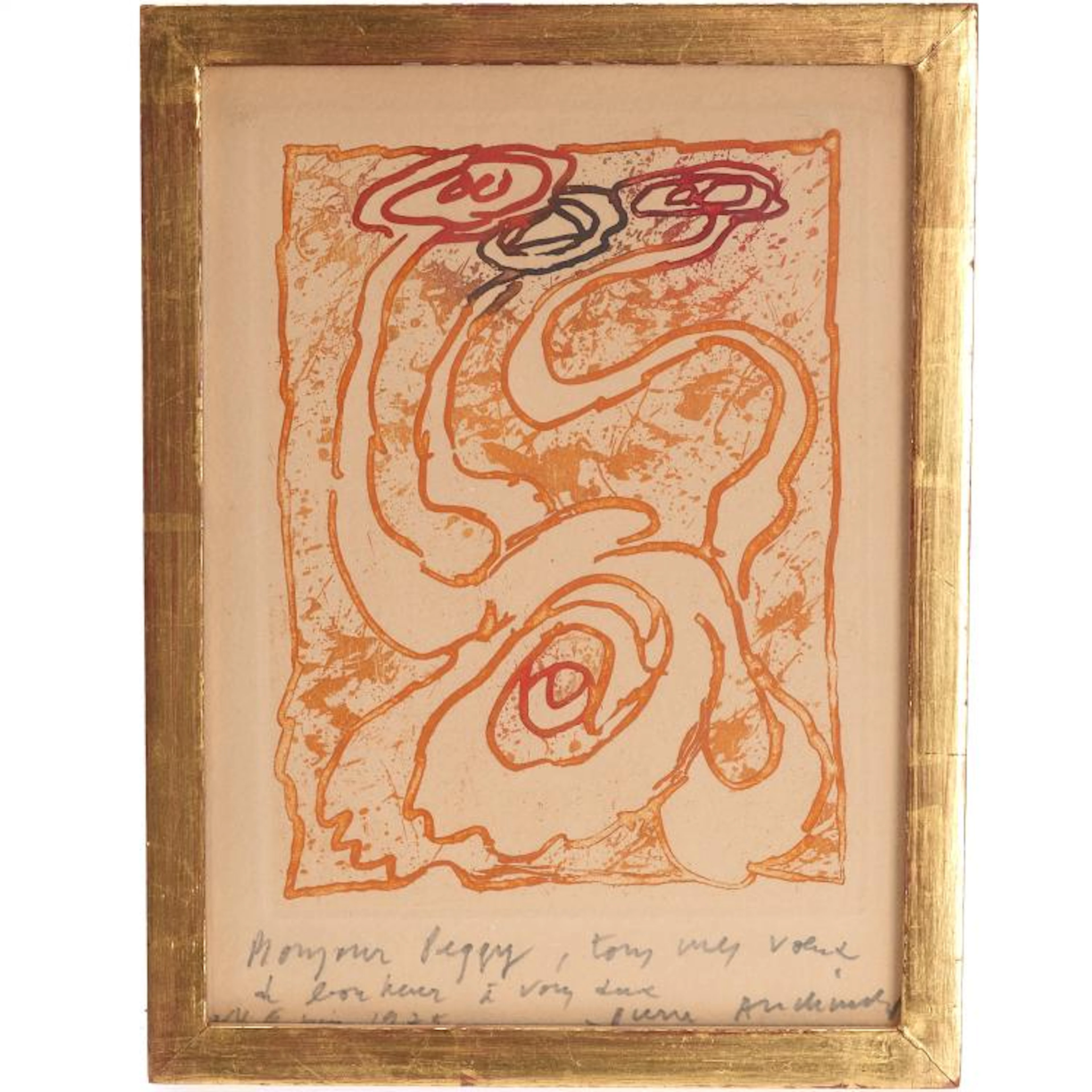 Pierre Alechinsky, etching
