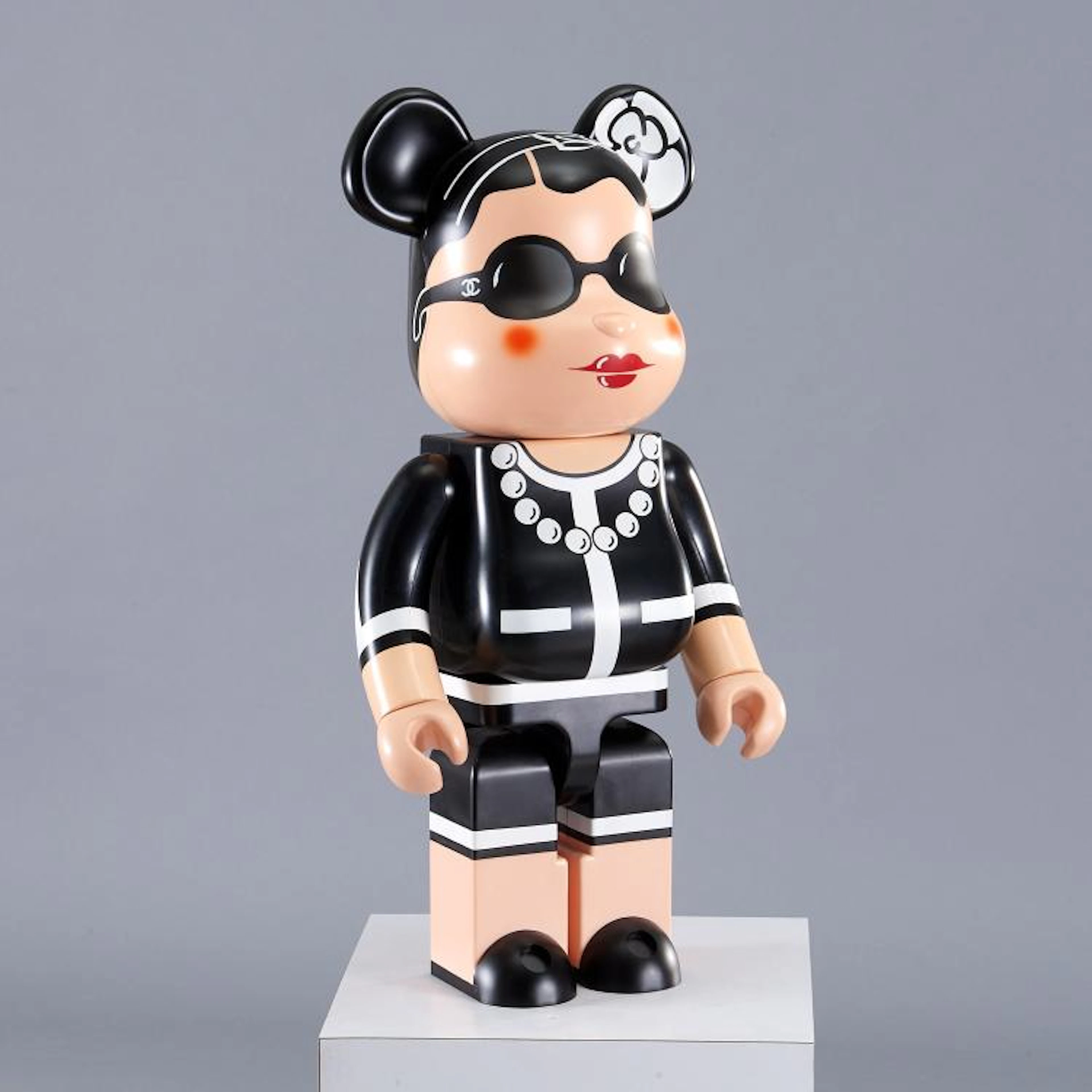 Rare Coco Chanel Bearbrick figure