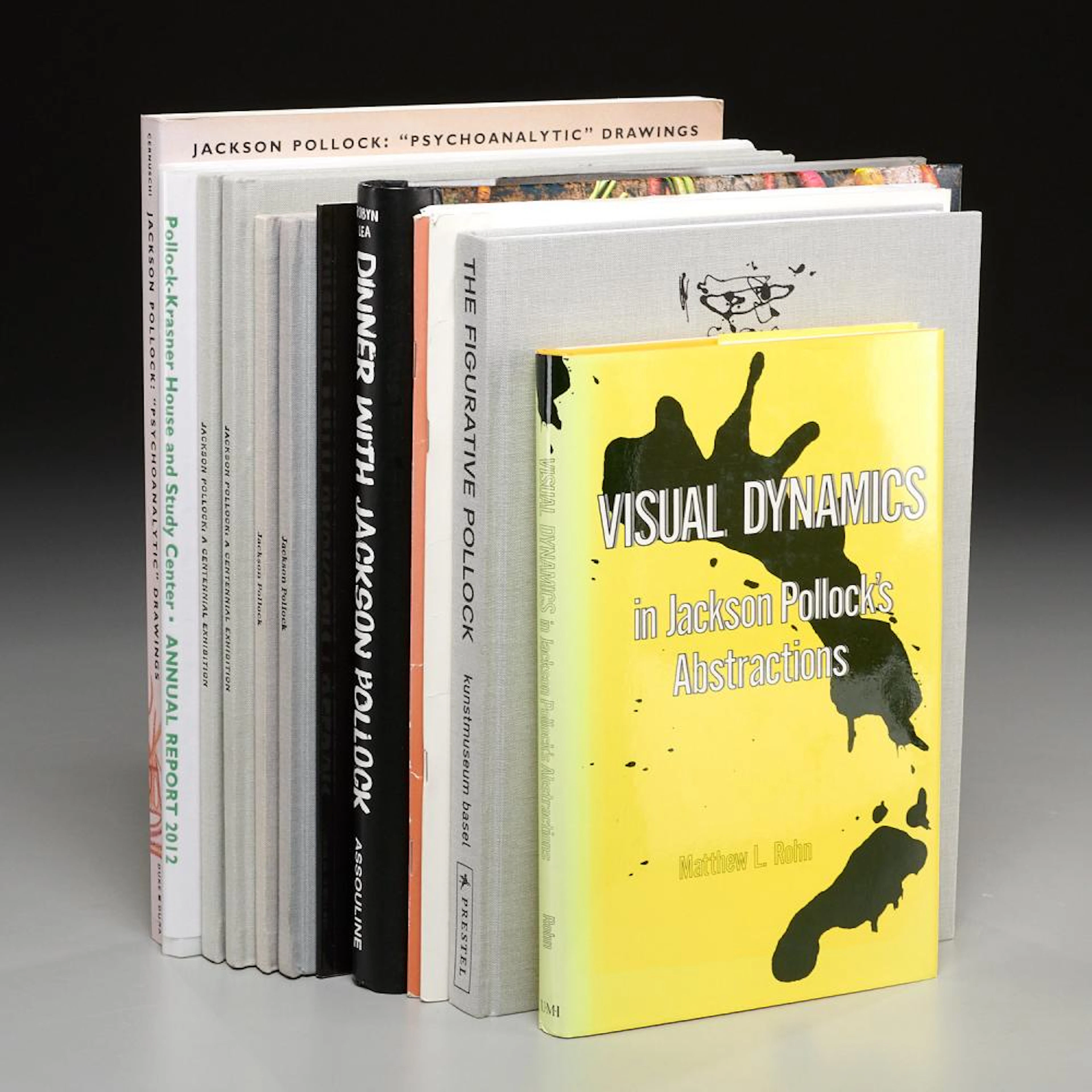 BOOKS: (12) Vols on Jackson Pollock 1987-2016