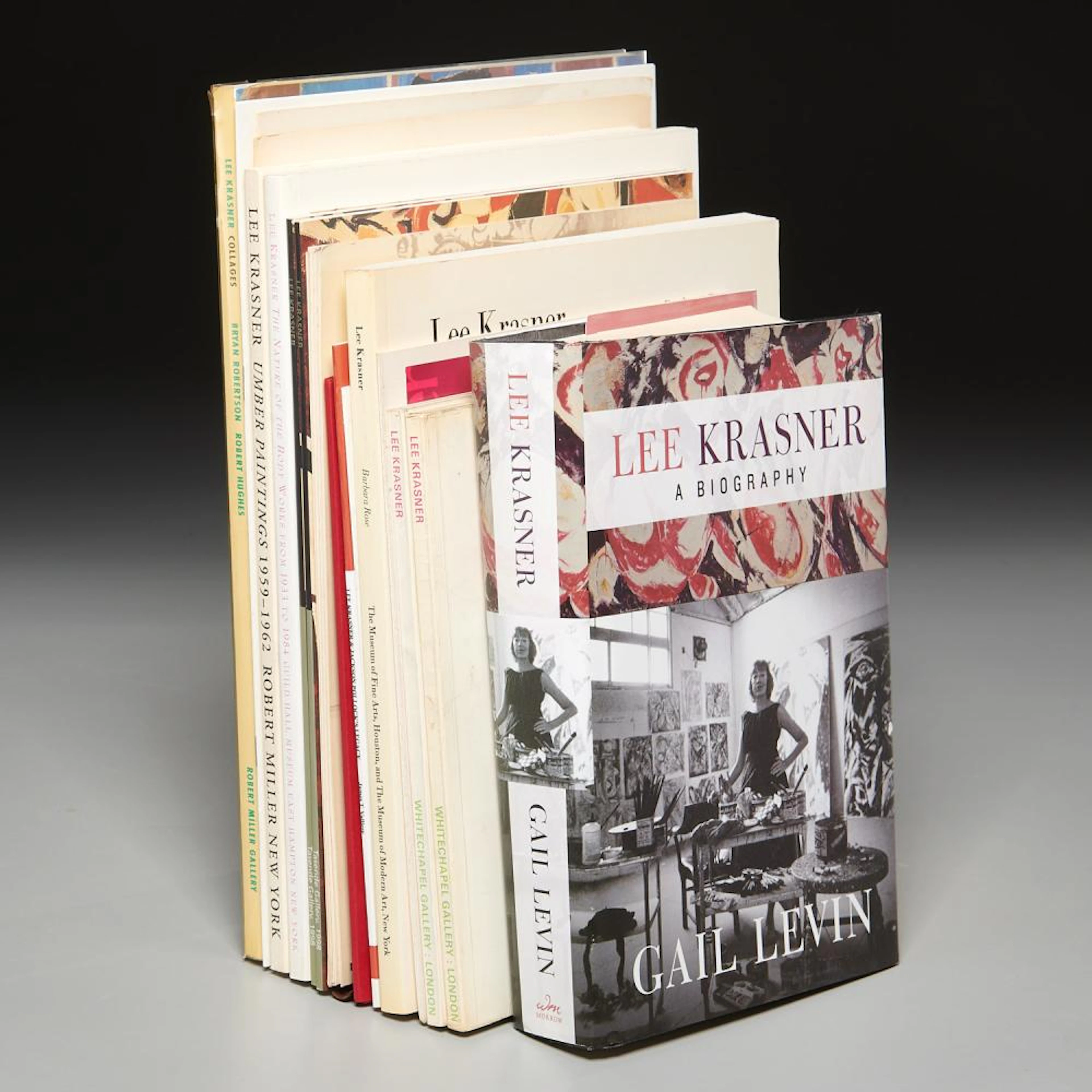 BOOKS: (16) Lee Krasner exhibition catalogs + biog