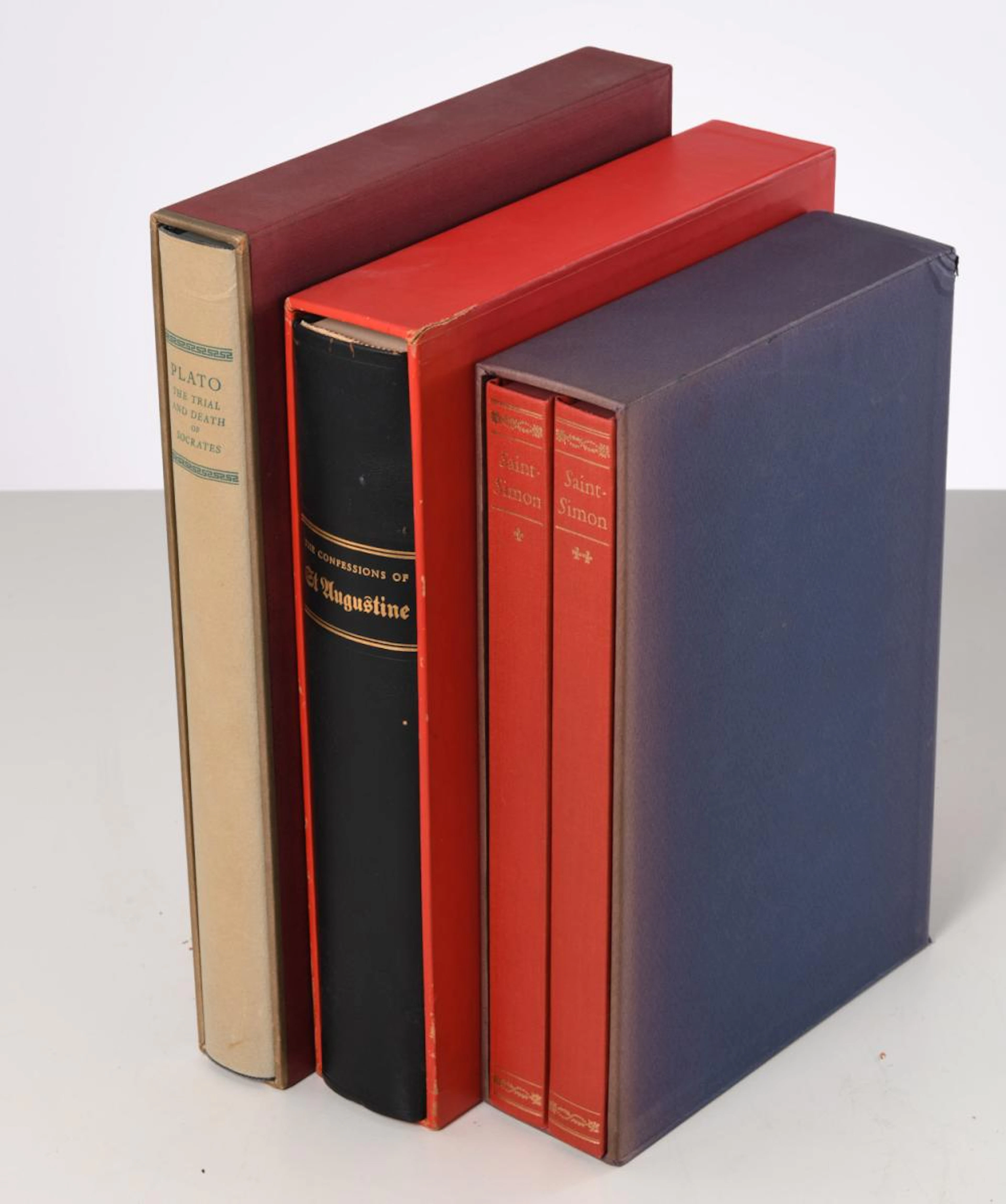BOOKS: (3) Vols LEC, memoir & biography