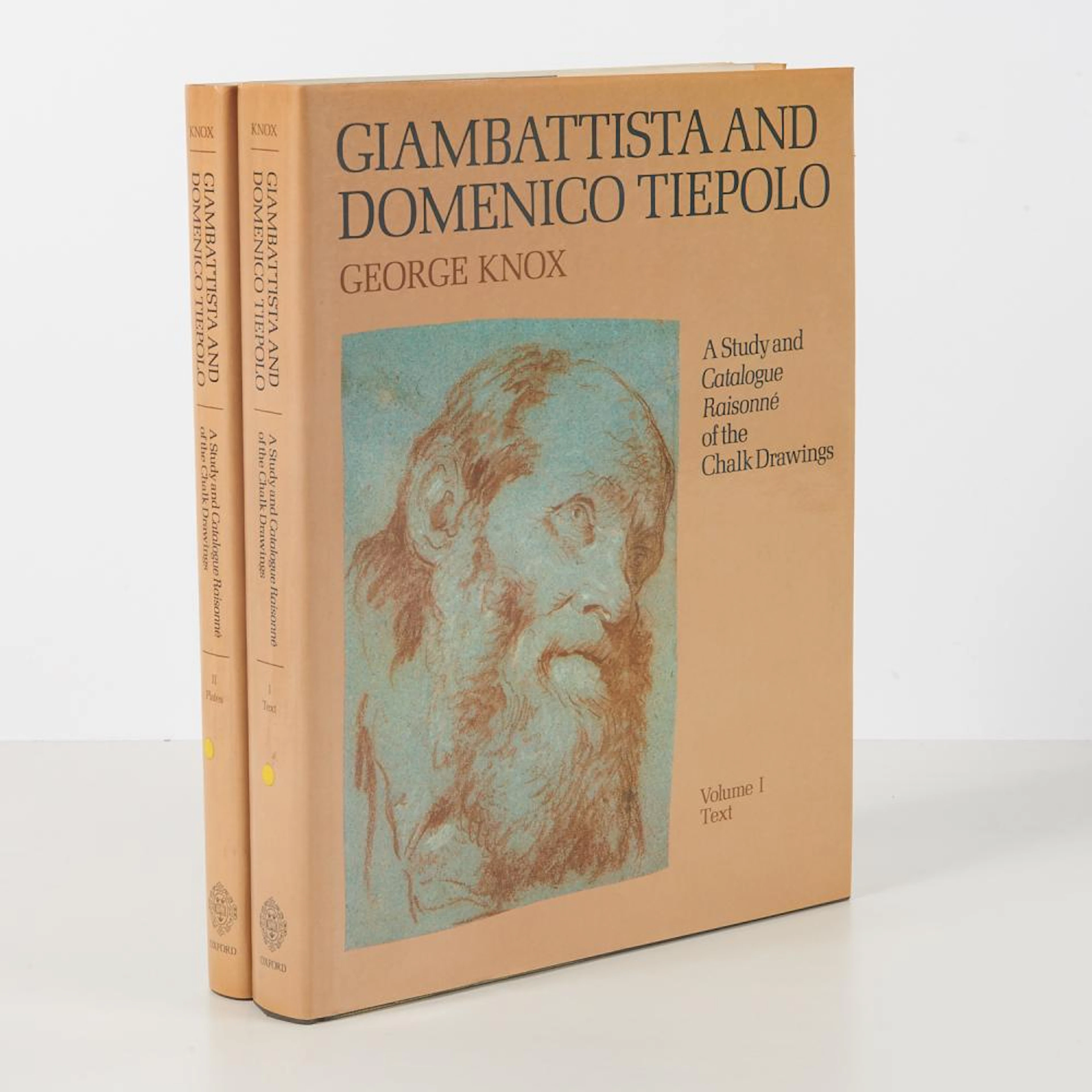 (2) vols Tiepolo Chalk Drawings Catalogue Raisonne