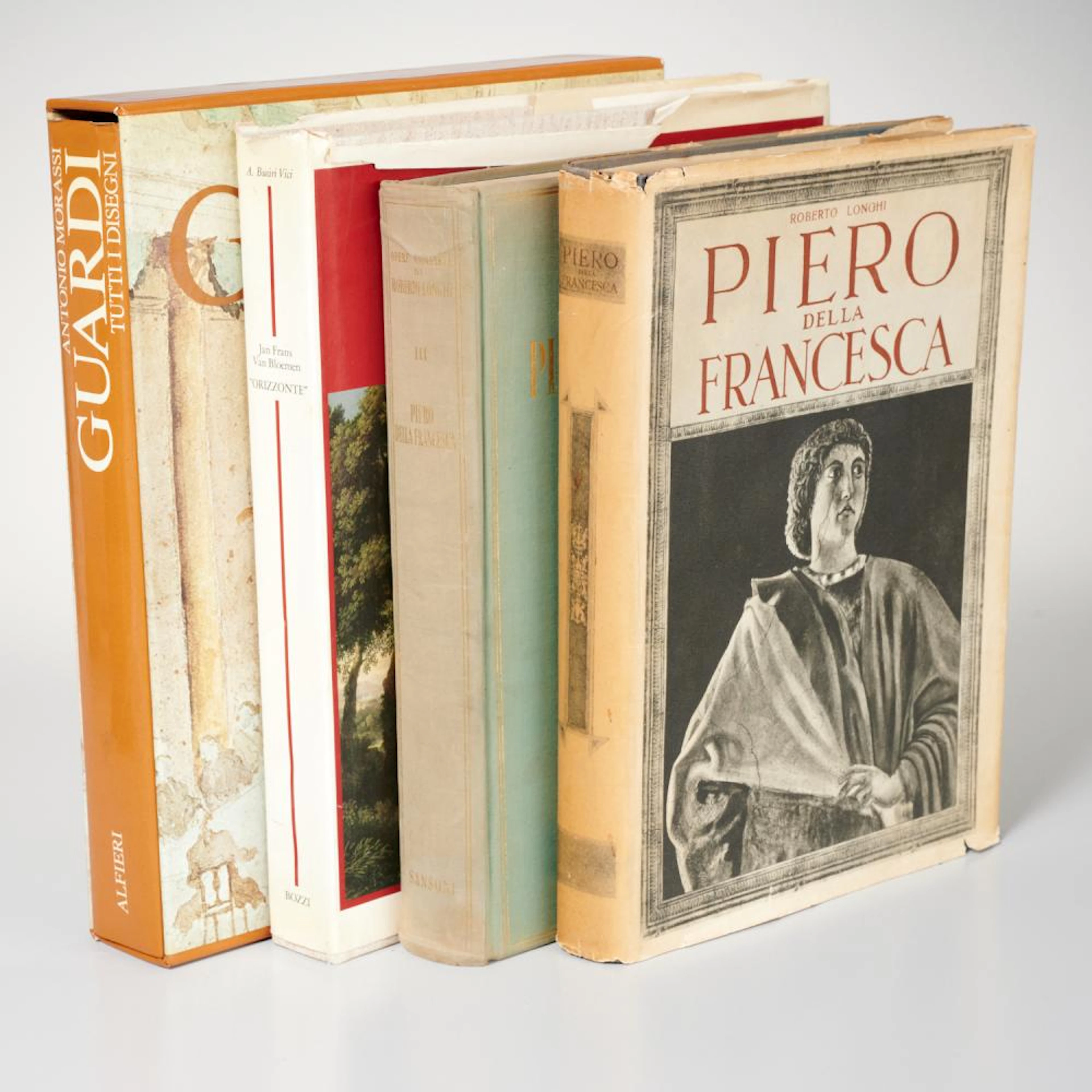 (4) Vols important Italian art books