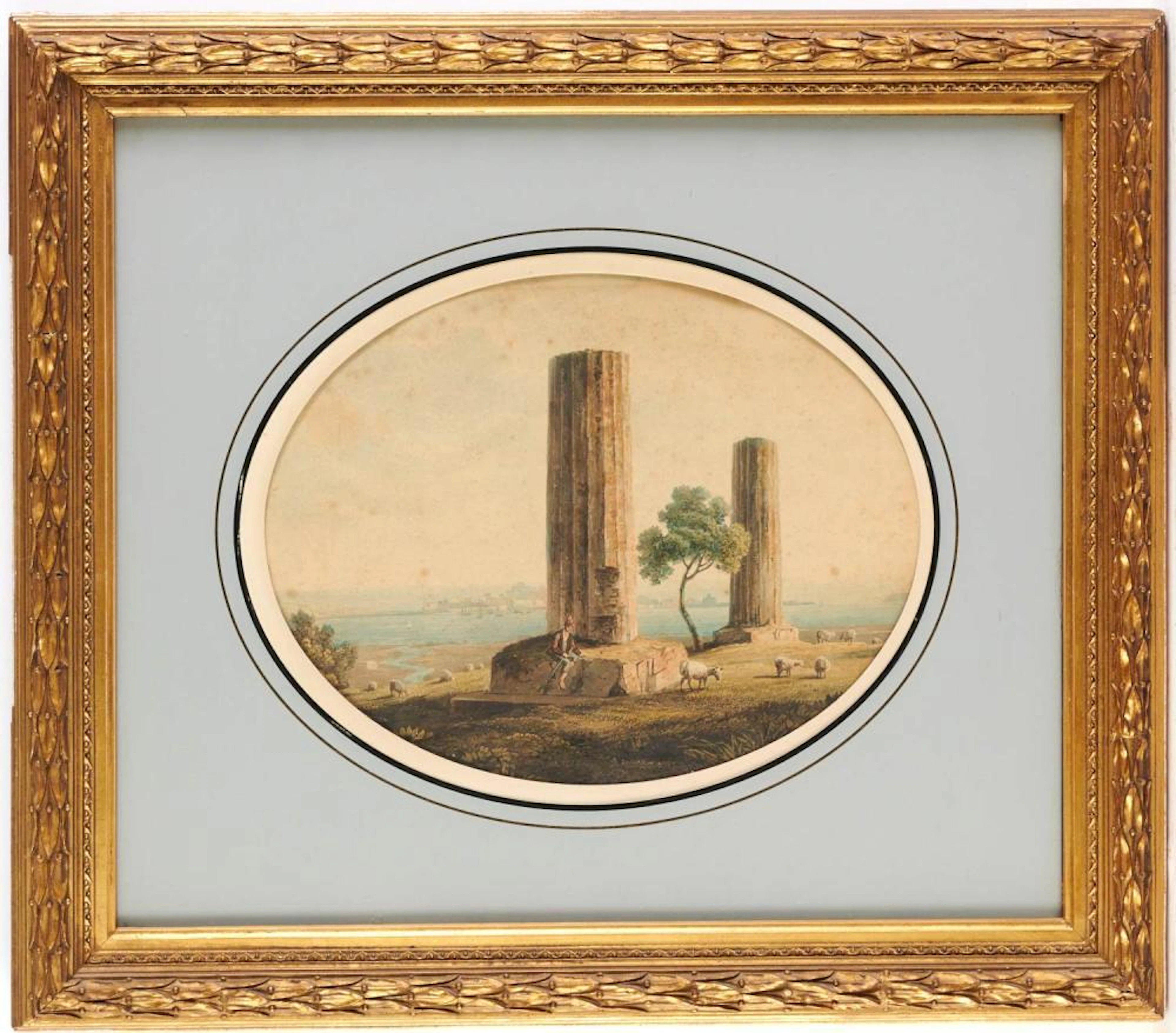 Italian School, capriccio painting