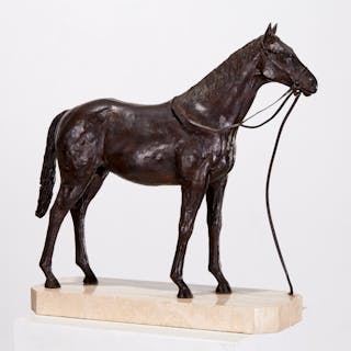 Lloyd Le Blanc, large equine bronze
