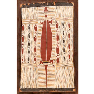 Ngeimil Tribe, Aboriginal bark painting