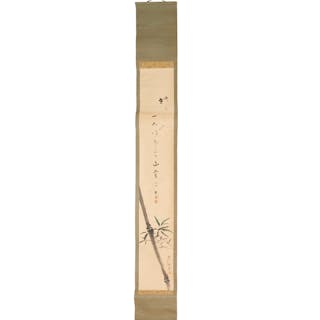 Japanese School, pillar scroll painting