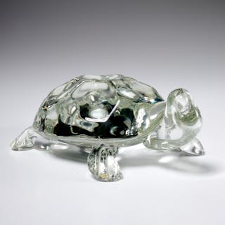 Barbini Murano glass turtle