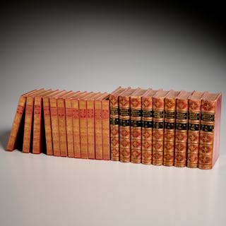 Works of Byron and Browning, (21) Vols.