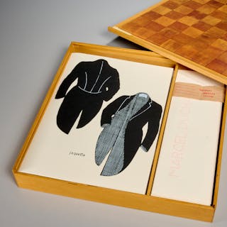 Marcel Duchamp, "Mental Chessboard" exhibition box