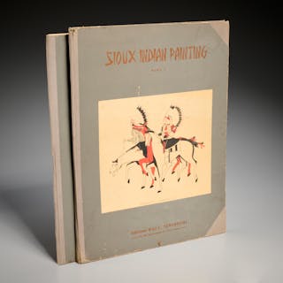 Sioux Indian Painting, Parts I and II, 1938
