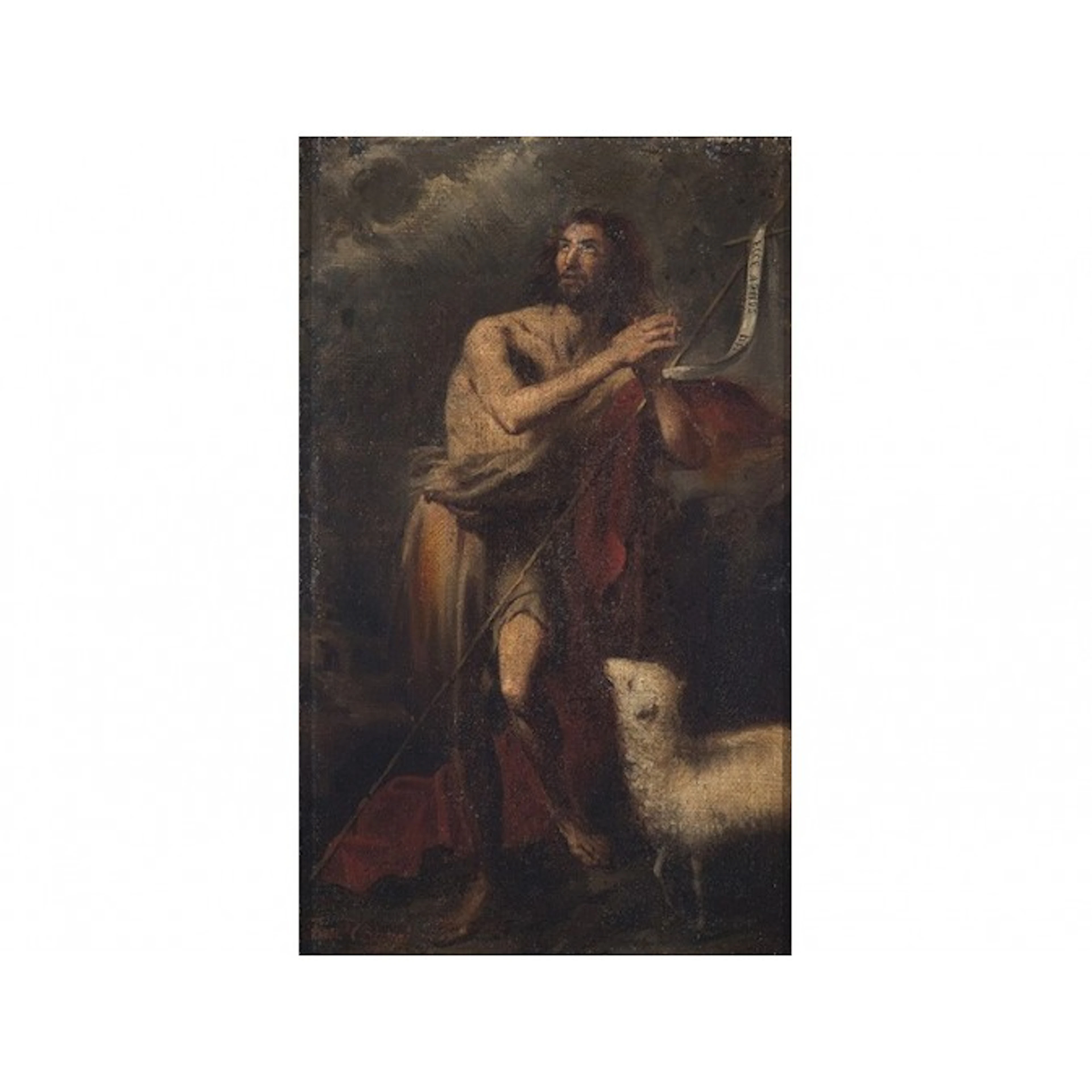 FRANCISCO CABRAL Y AGUADO BEJARANO Sevilla, 1827 - 1891 - SAN JUAN BAUTISTA